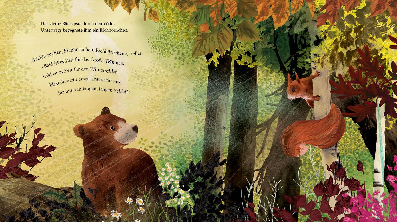 Beispielinhalt (Bild) Kleiner Bär, großer Traum