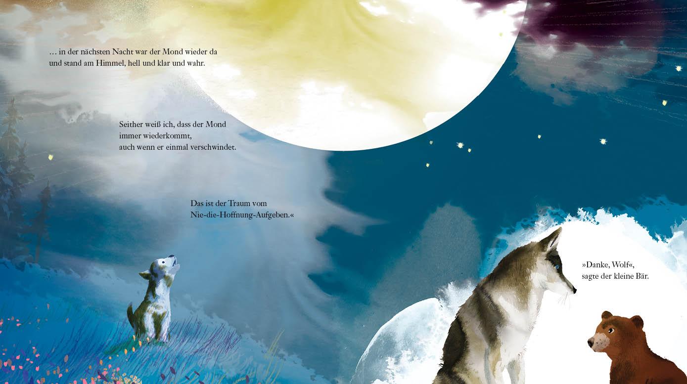 Beispielinhalt (Bild) Kleiner Bär, großer Traum