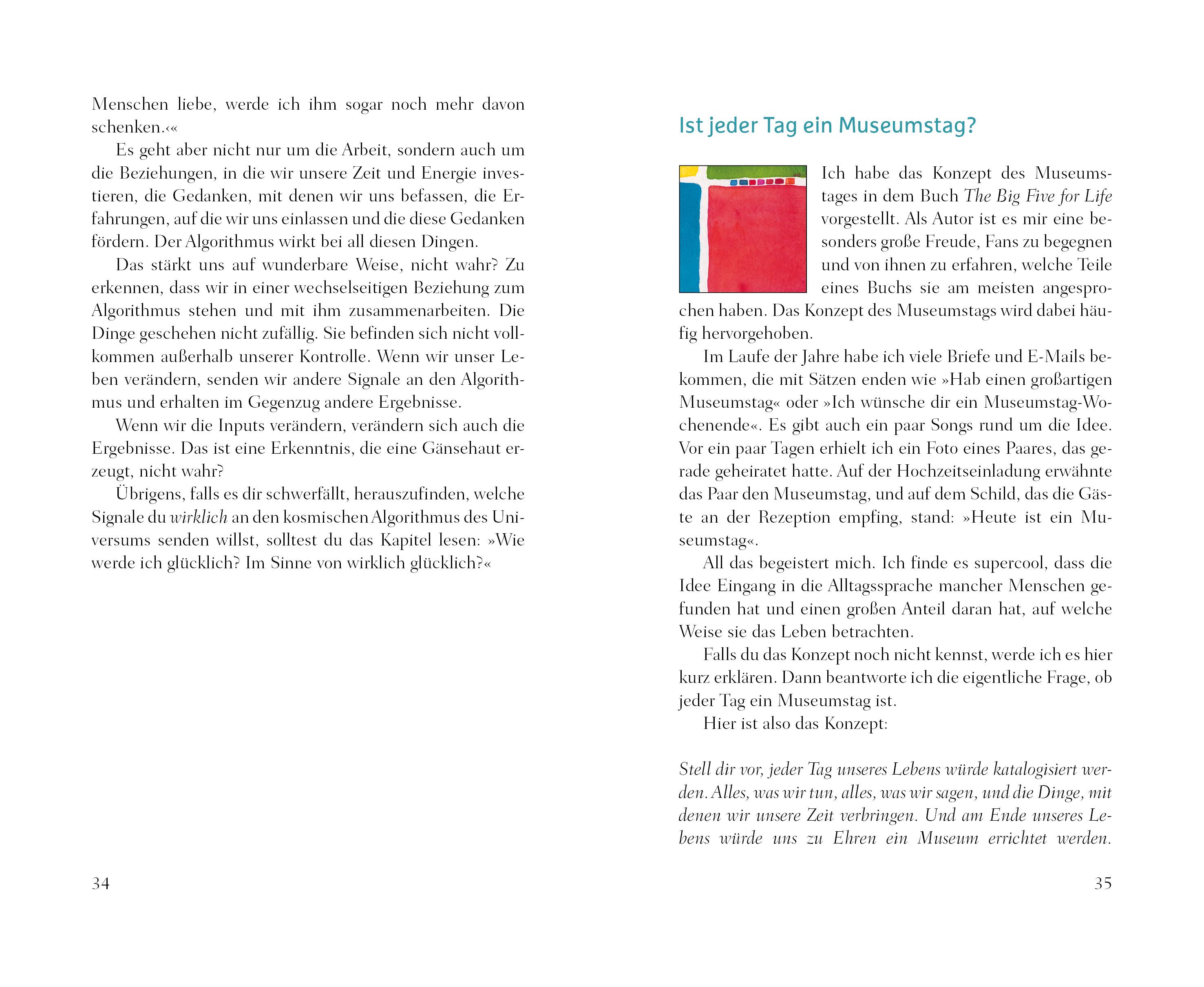 Beispielinhalt (Bild) Zeit für Fragen im Café am Rande der Welt