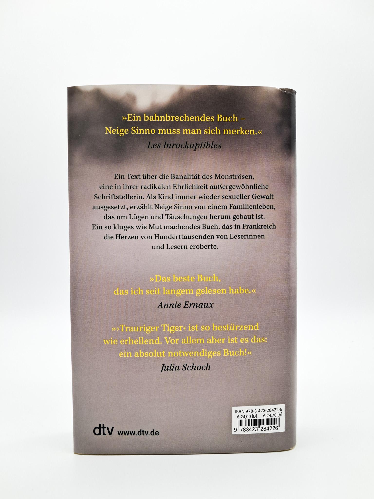 Beispielinhalt (Bild) Trauriger Tiger