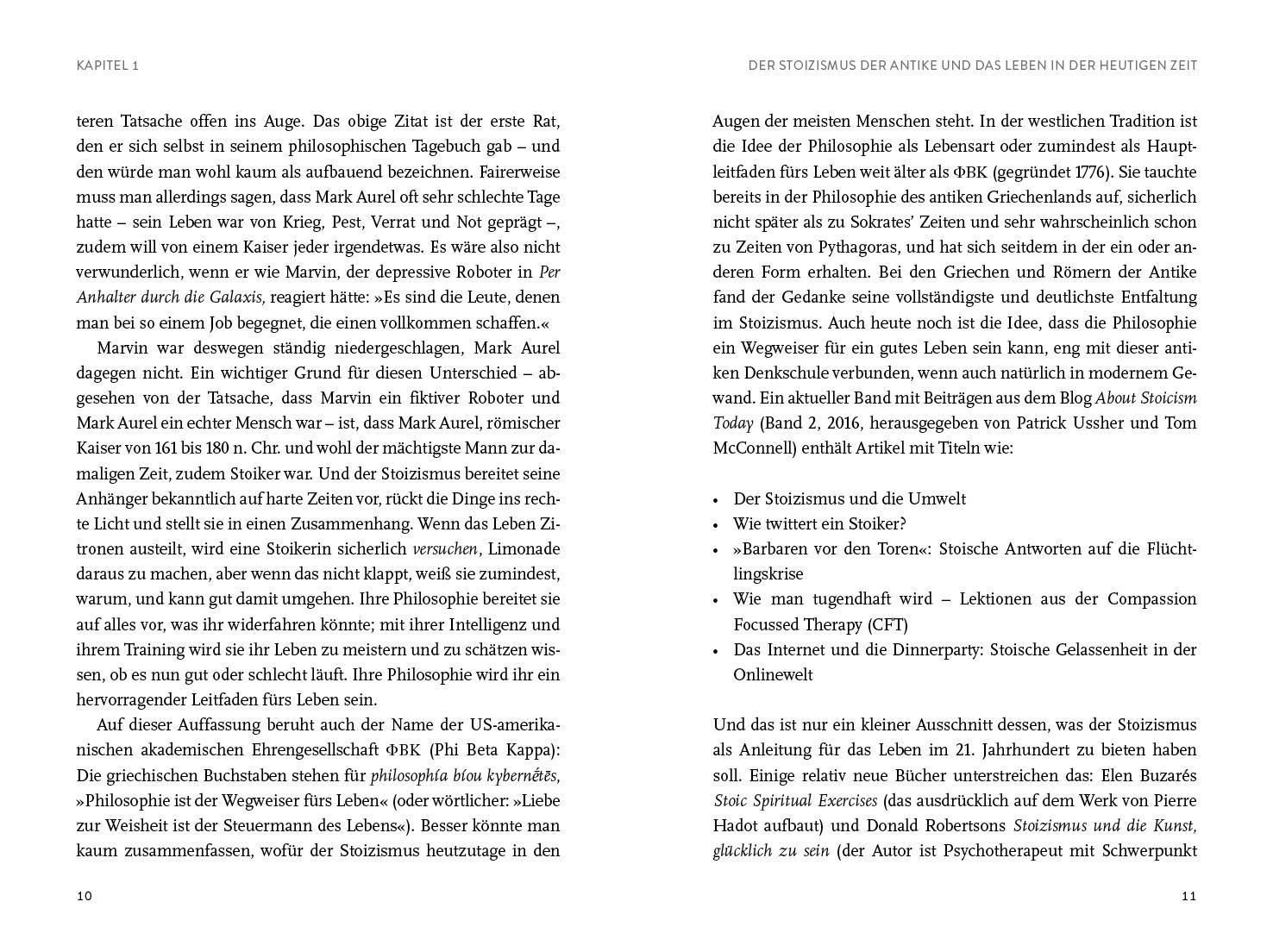 Beispielinhalt (Bild) Stoizismus für Eilige