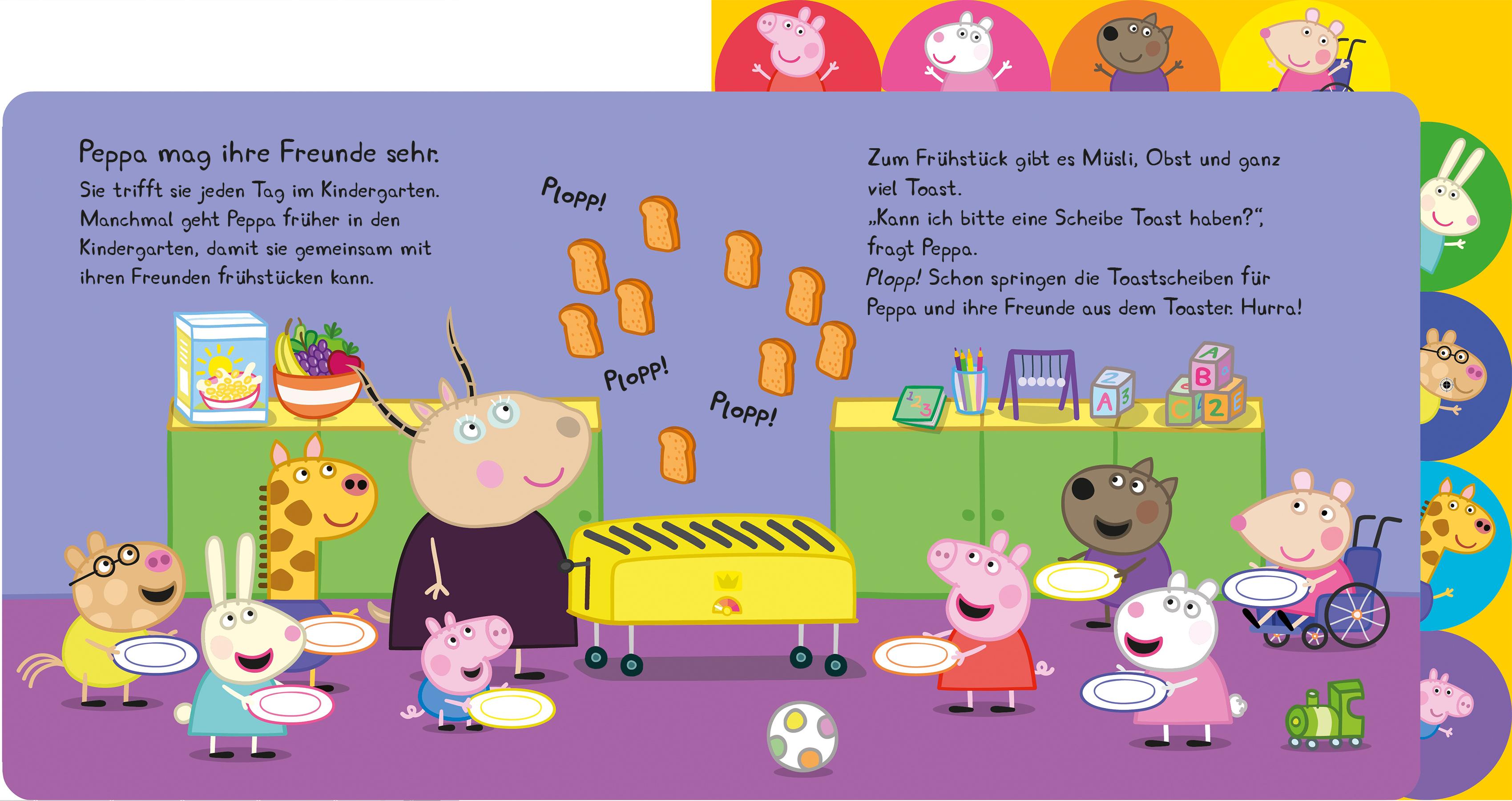 Beispielinhalt (Bild) Peppa Pig: Peppa und ihre Freunde