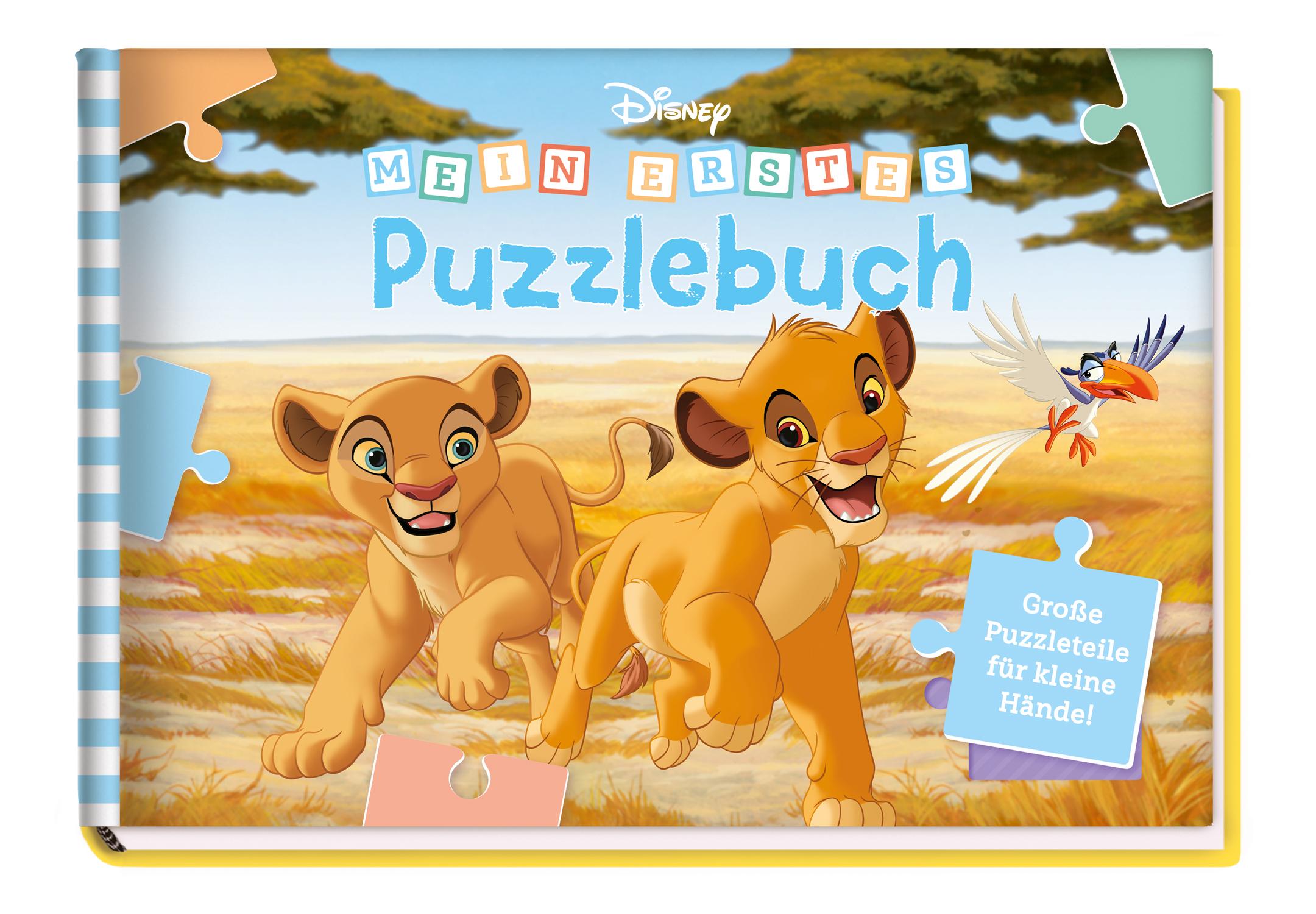 Vorderes Coverbild Disney: Mein erstes Puzzlebuch - Große Puzzleteile für kleine Hände!