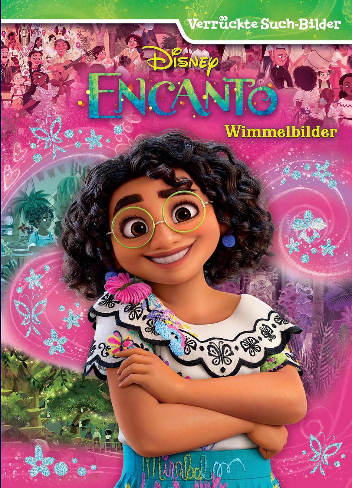 Vorderes Coverbild Disney Encanto - Wimmelbilder - Verrückte Such-Bilder