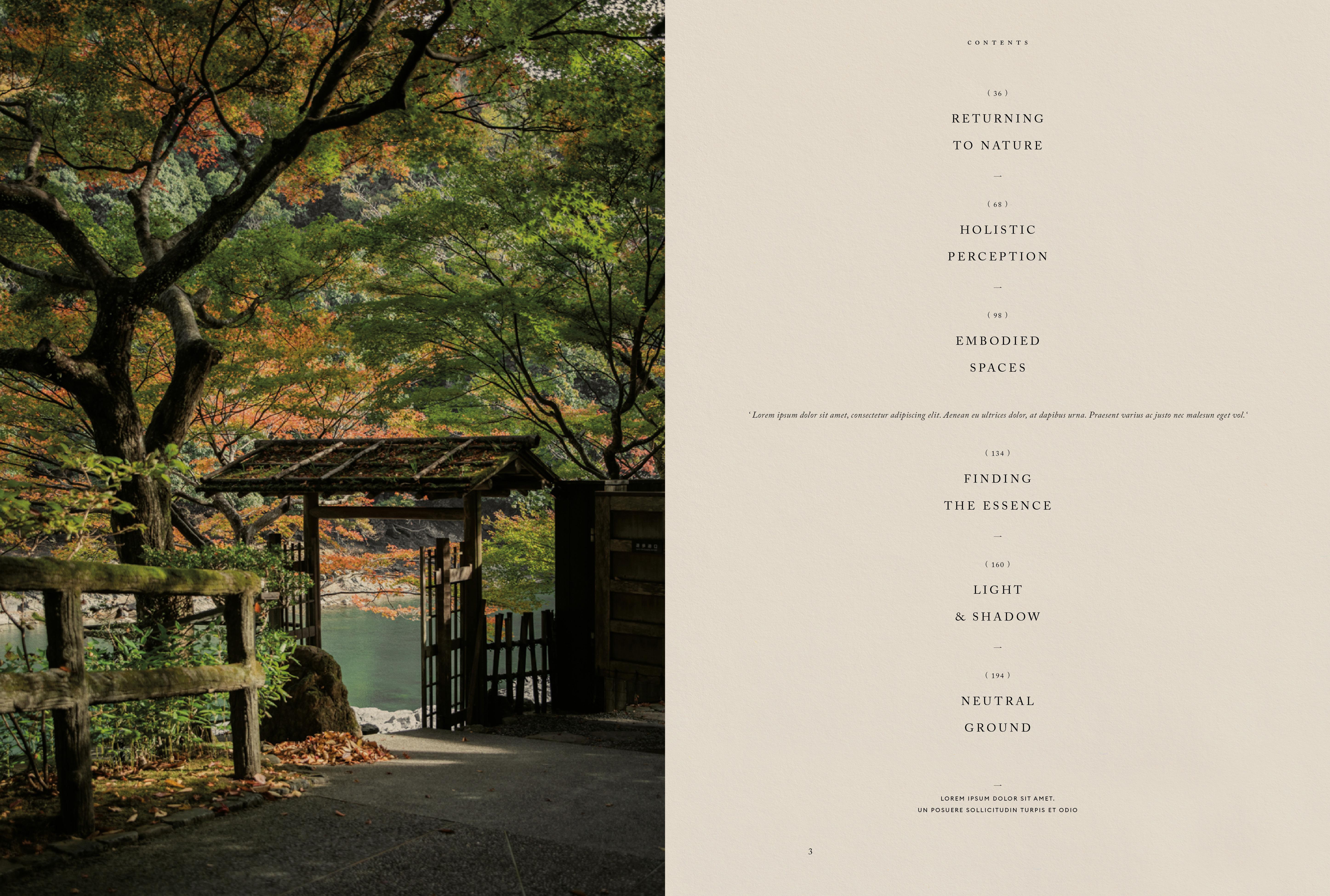 Beispielinhalt (Bild) Stillness