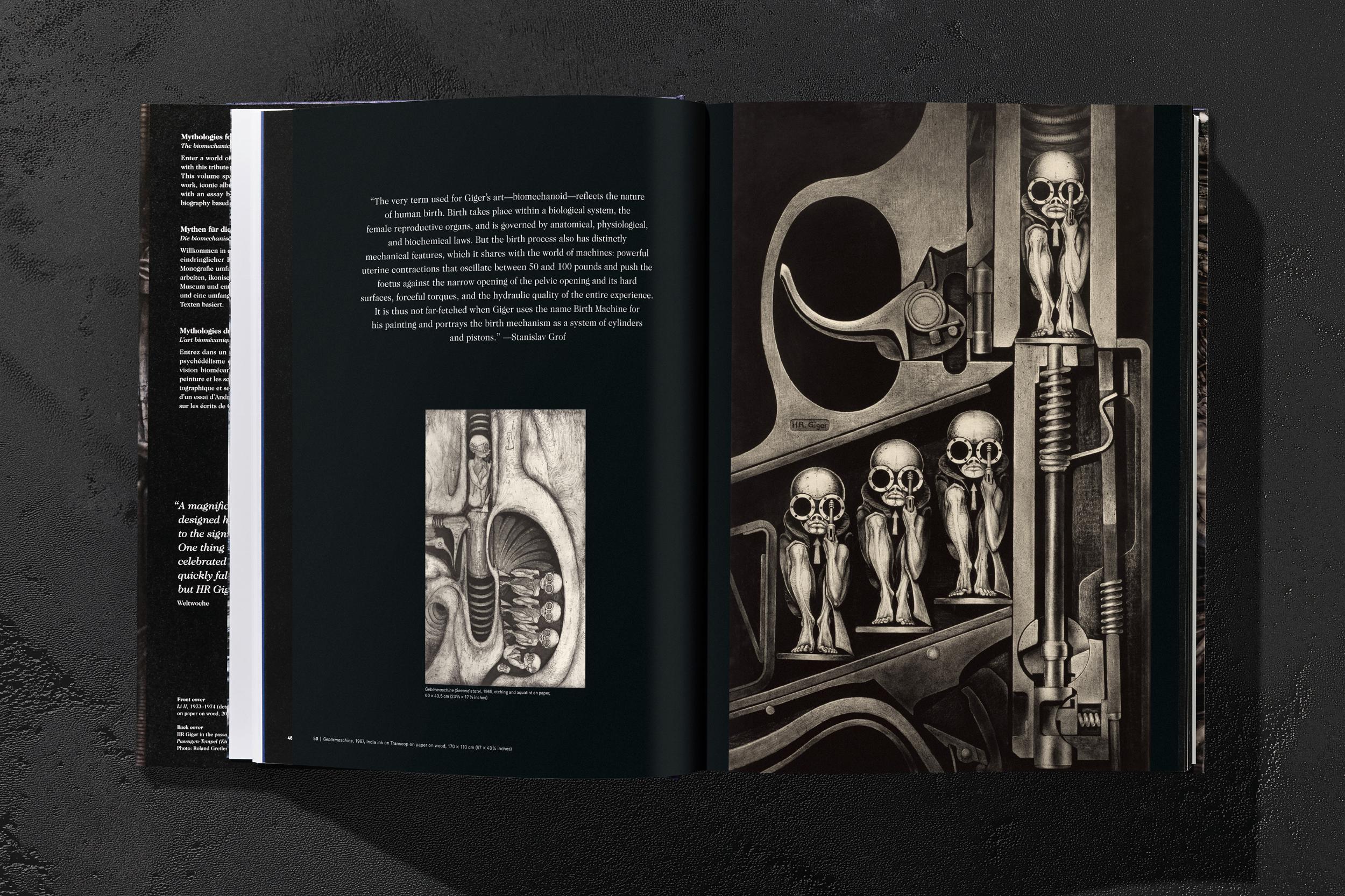 Beispielinhalt (Bild) HR Giger