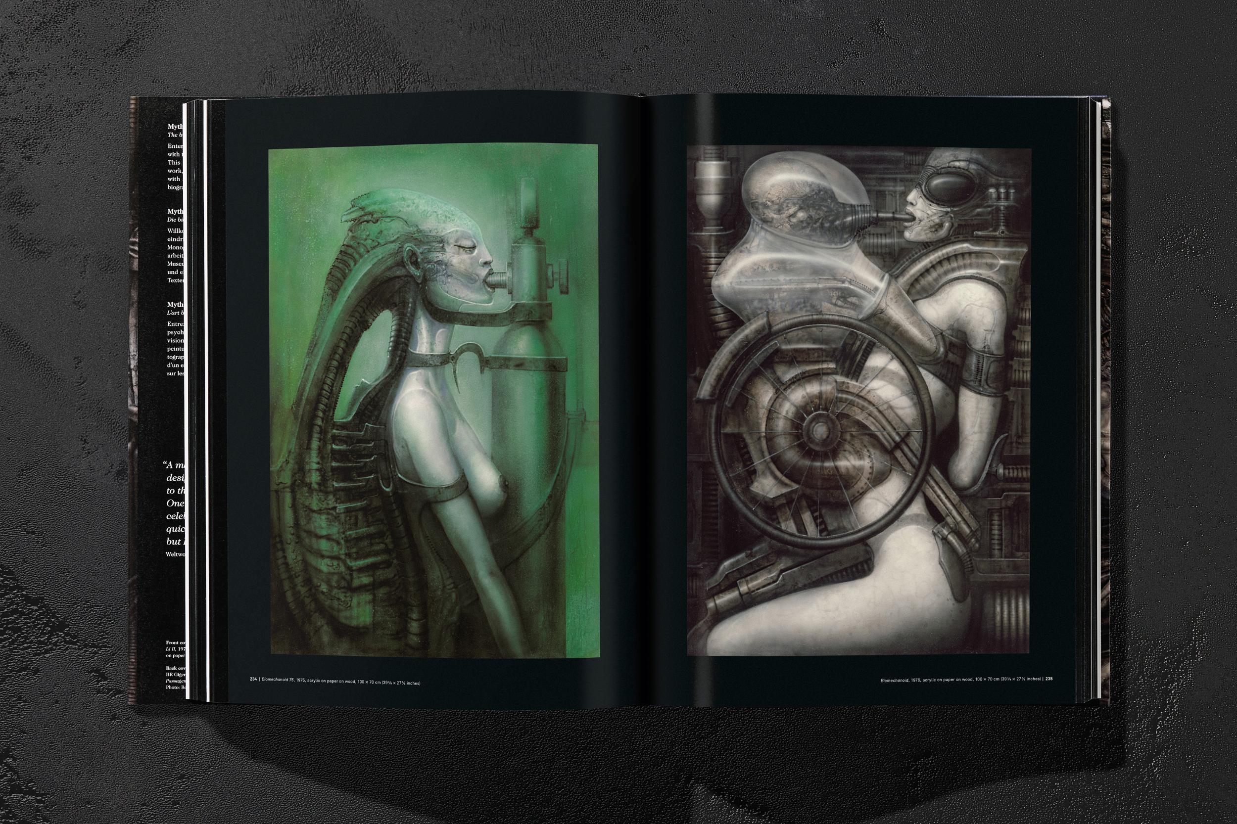 Beispielinhalt (Bild) HR Giger