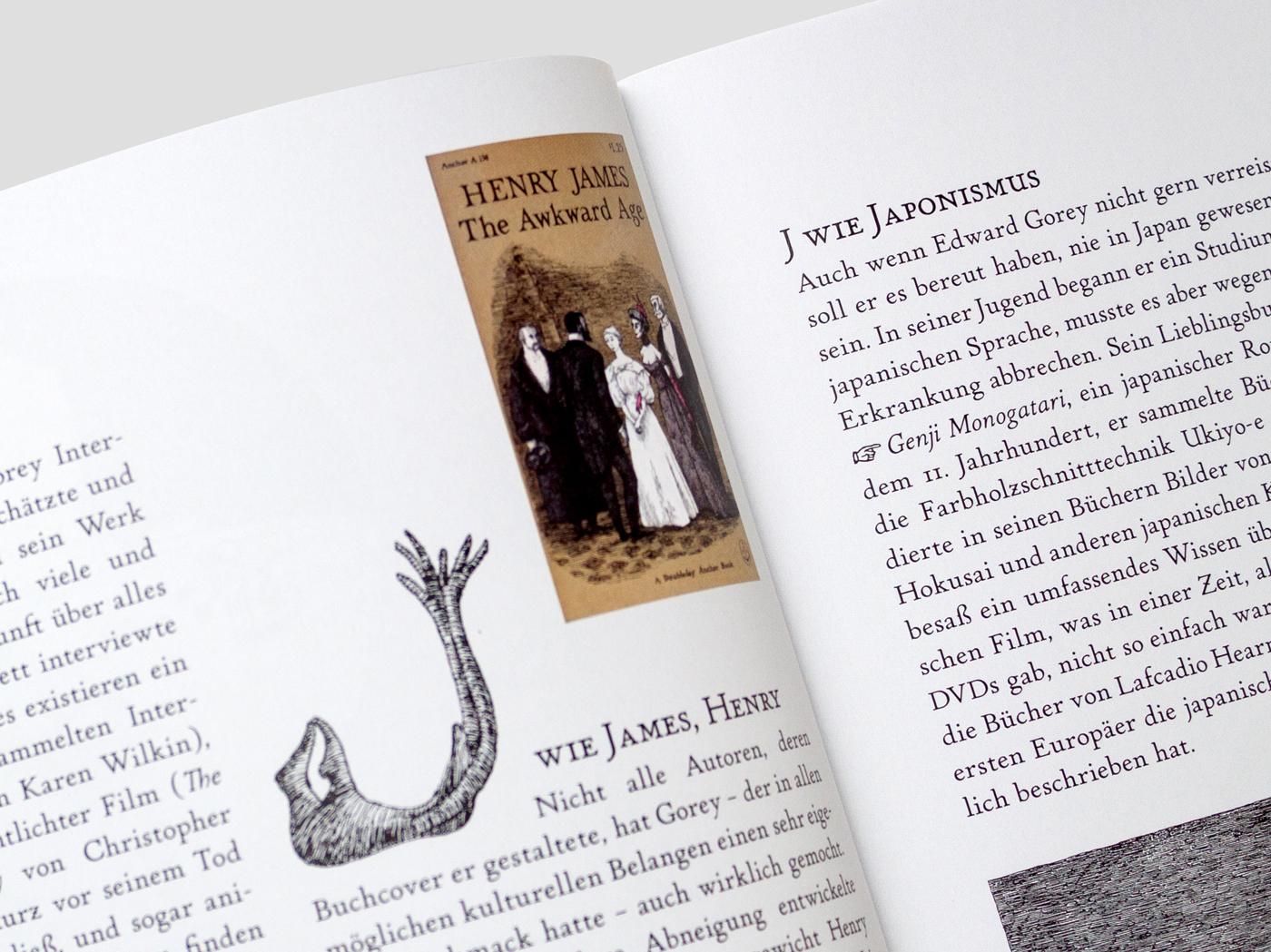 Beispielinhalt (Bild) Edward Gorey - Großmeister des Kuriosen