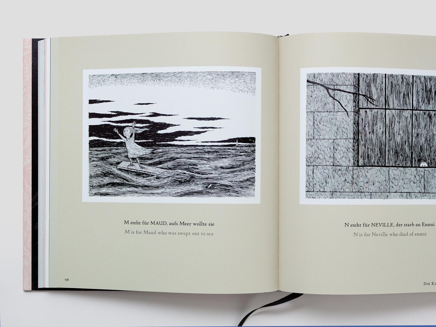 Beispielinhalt (Bild) Edward Gorey - Großmeister des Kuriosen