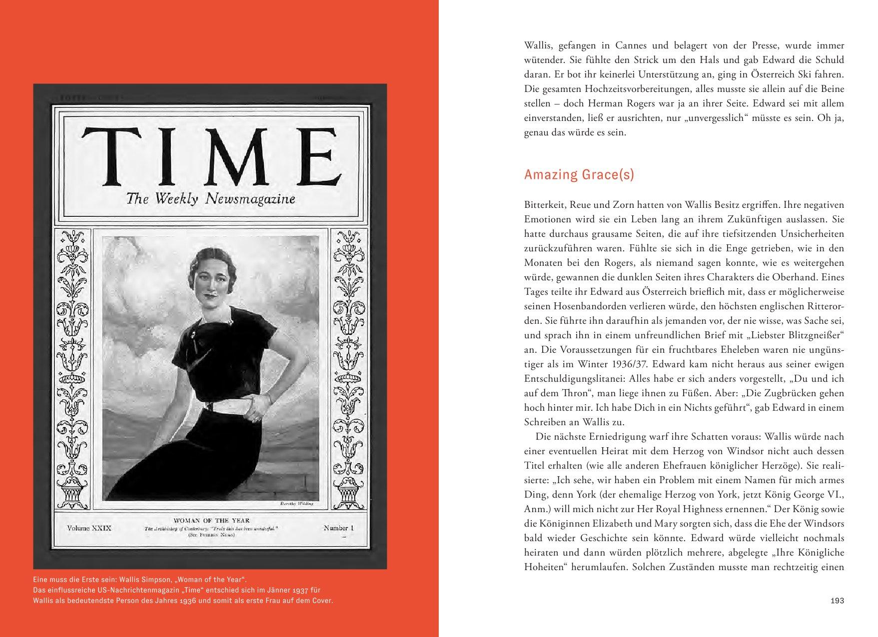 Beispielinhalt (Bild) Wallis Simpson