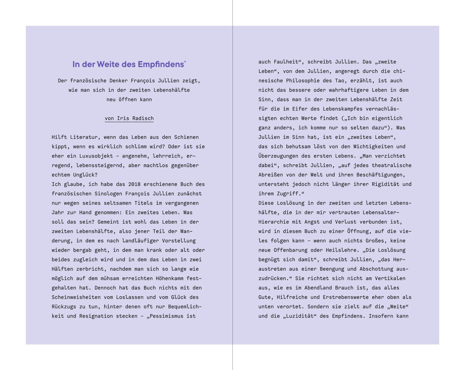 Beispielinhalt (Bild) Über Lebensbücher