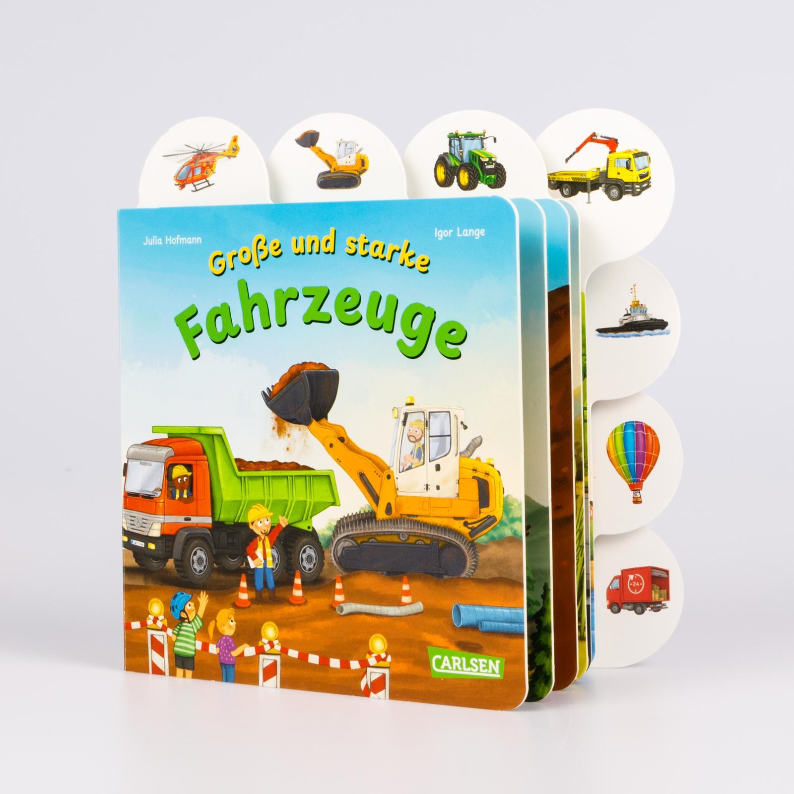 Beispielinhalt (Bild) Große und starke Fahrzeuge