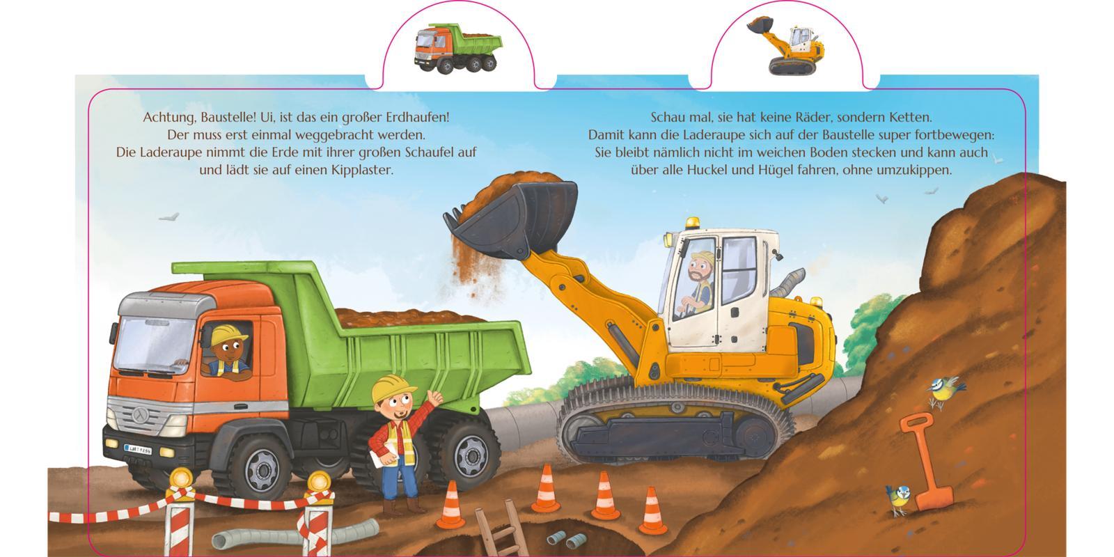 Beispielinhalt (Bild) Große und starke Fahrzeuge