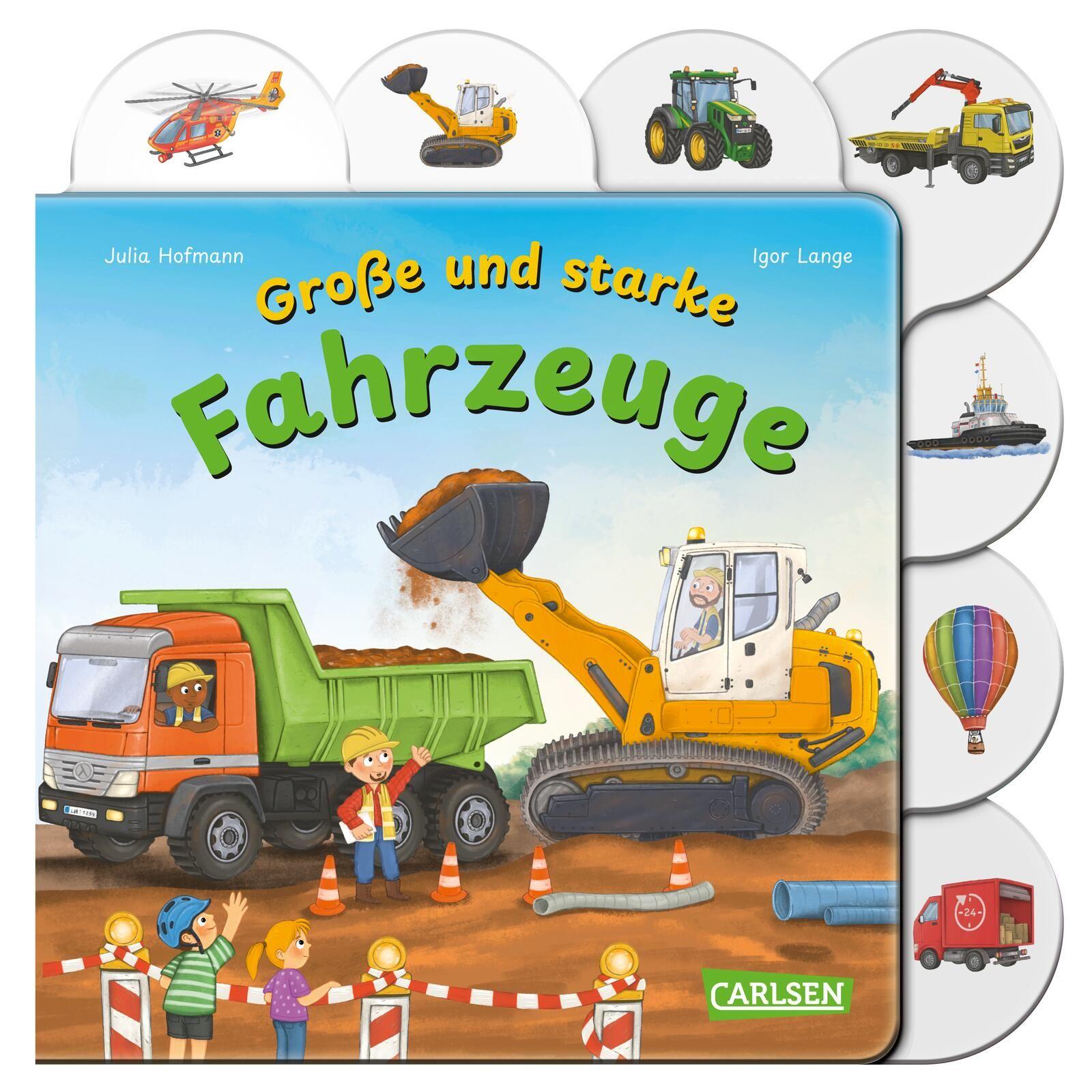 Vorderes Coverbild Große und starke Fahrzeuge
