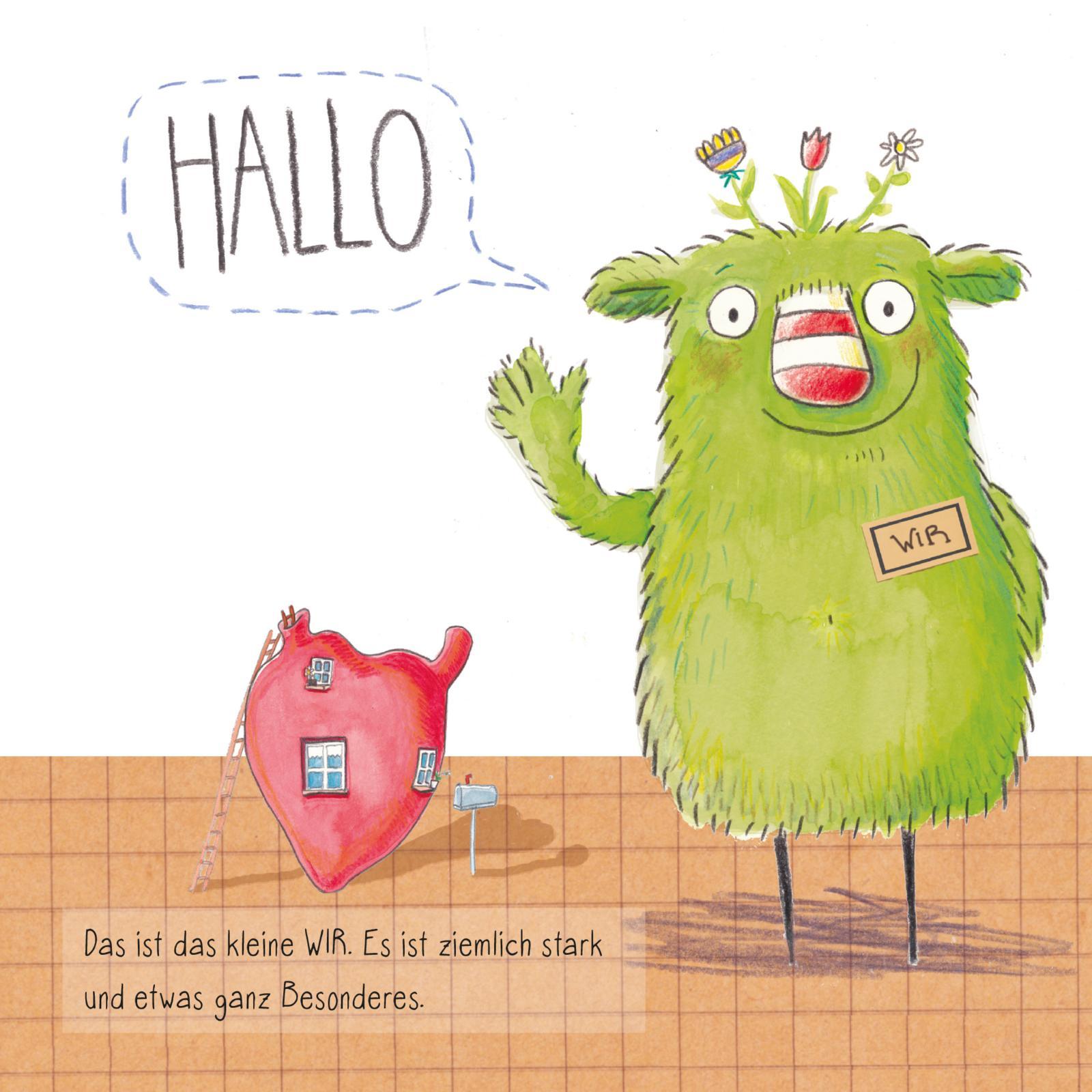 Beispielinhalt (Bild) Maxi-Pixi-4er-Set 114: Gemeinsam stark mit dem kleinen WIR (4x1 Exemplar)