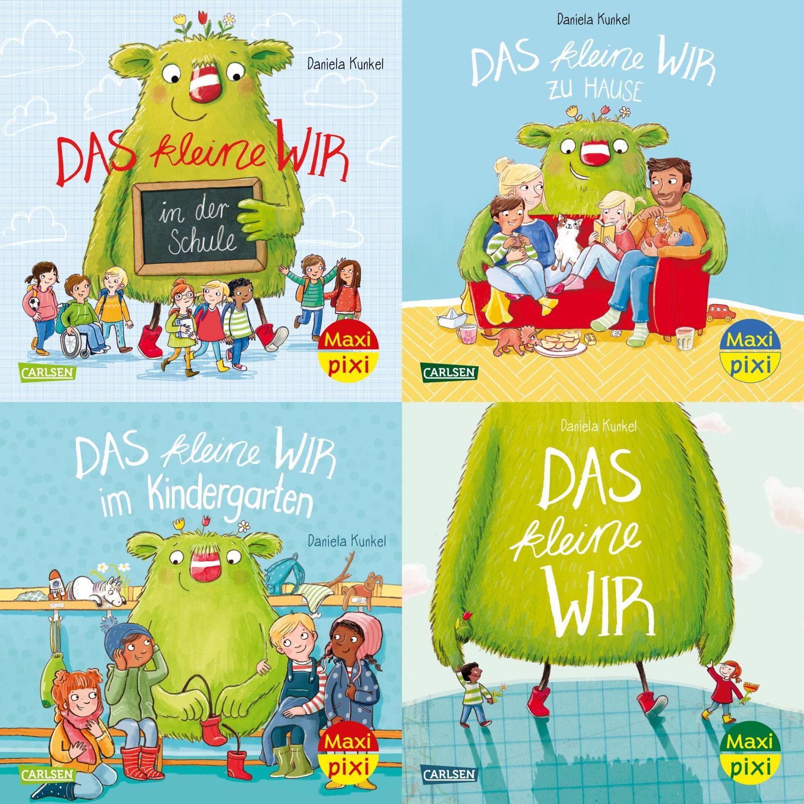 Beispielinhalt (Bild) Maxi-Pixi-4er-Set 114: Gemeinsam stark mit dem kleinen WIR (4x1 Exemplar)