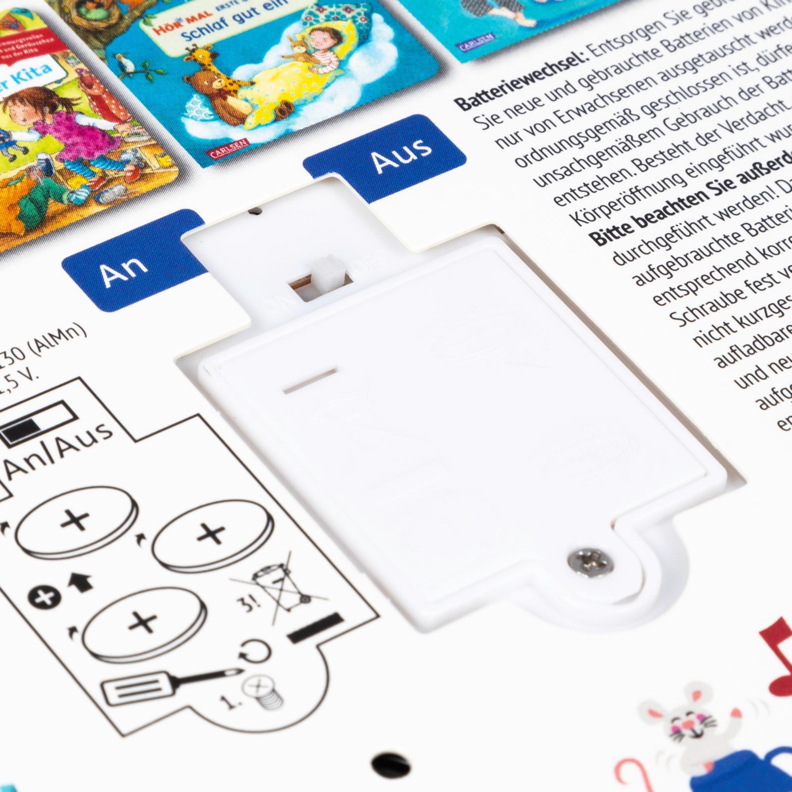 Beispielinhalt (Bild) Hör mal (Soundbuch): Wir machen Musik