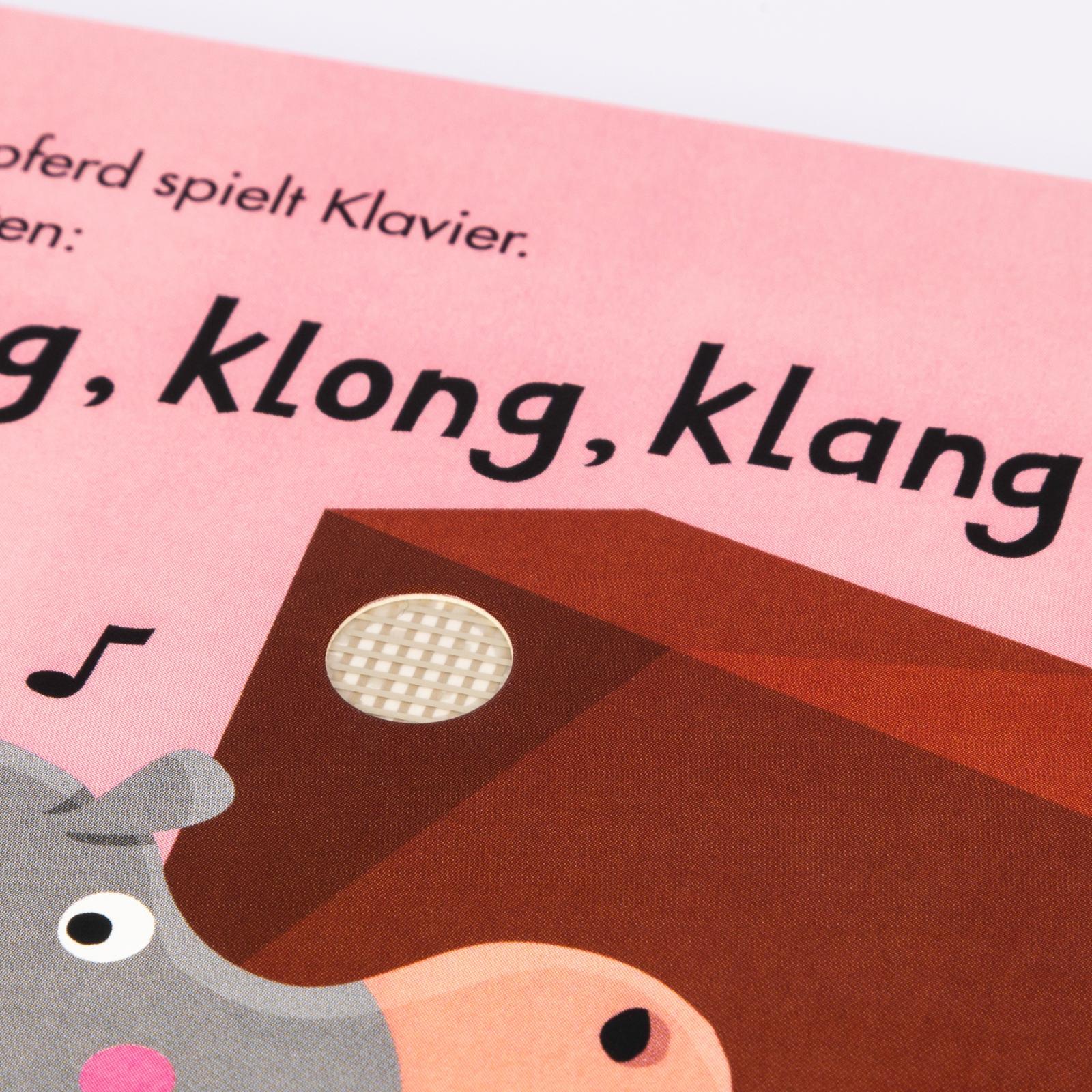 Beispielinhalt (Bild) Hör mal (Soundbuch): Wir machen Musik