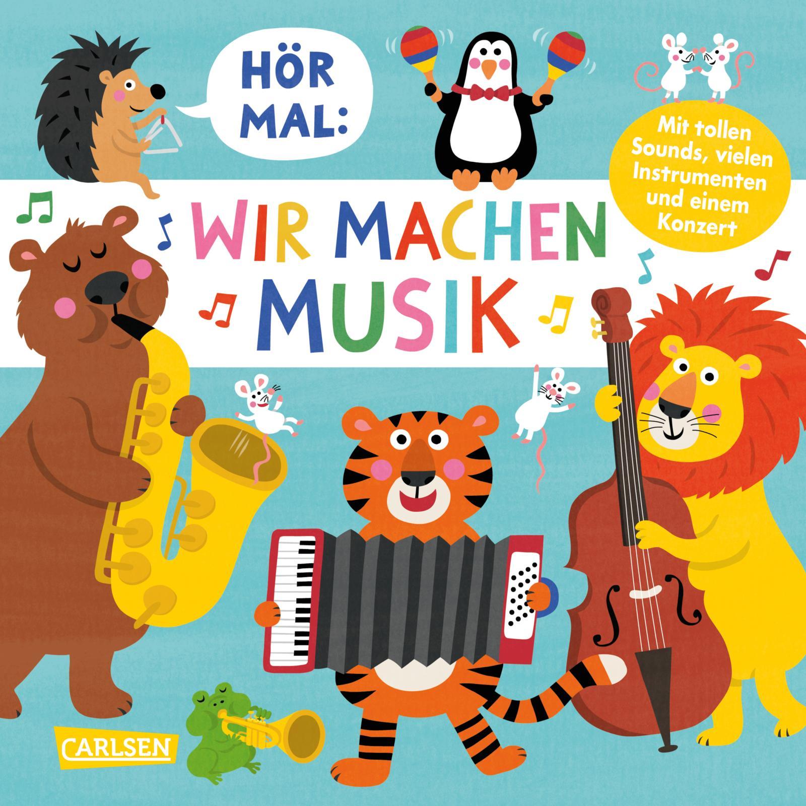 Vorderes Coverbild Hör mal (Soundbuch): Wir machen Musik