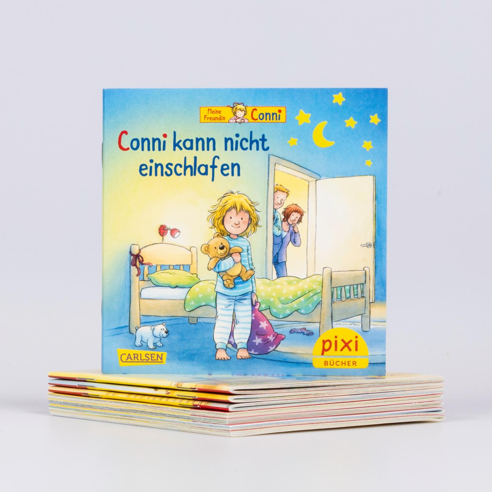 Beispielinhalt (Bild) Pixi-8er-Set 300: Neue Abenteuer mit Conni (8x1 Exemplar)