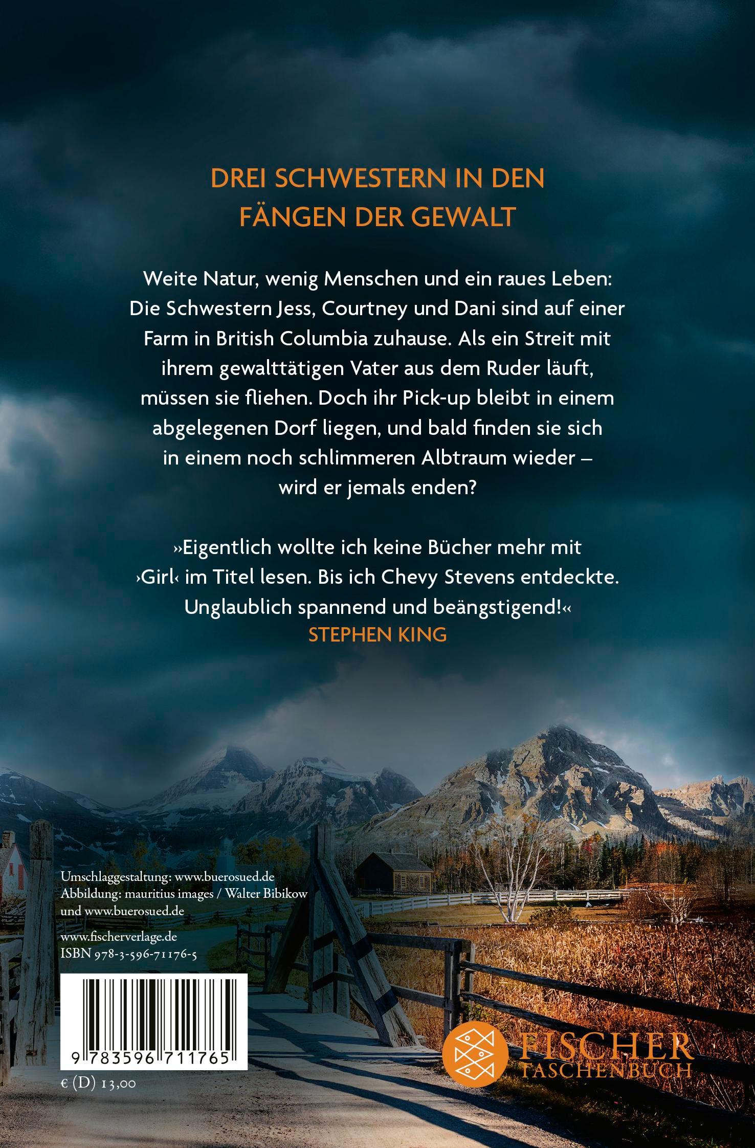 Rückseitencover Was dich nicht tötet - Those Girls