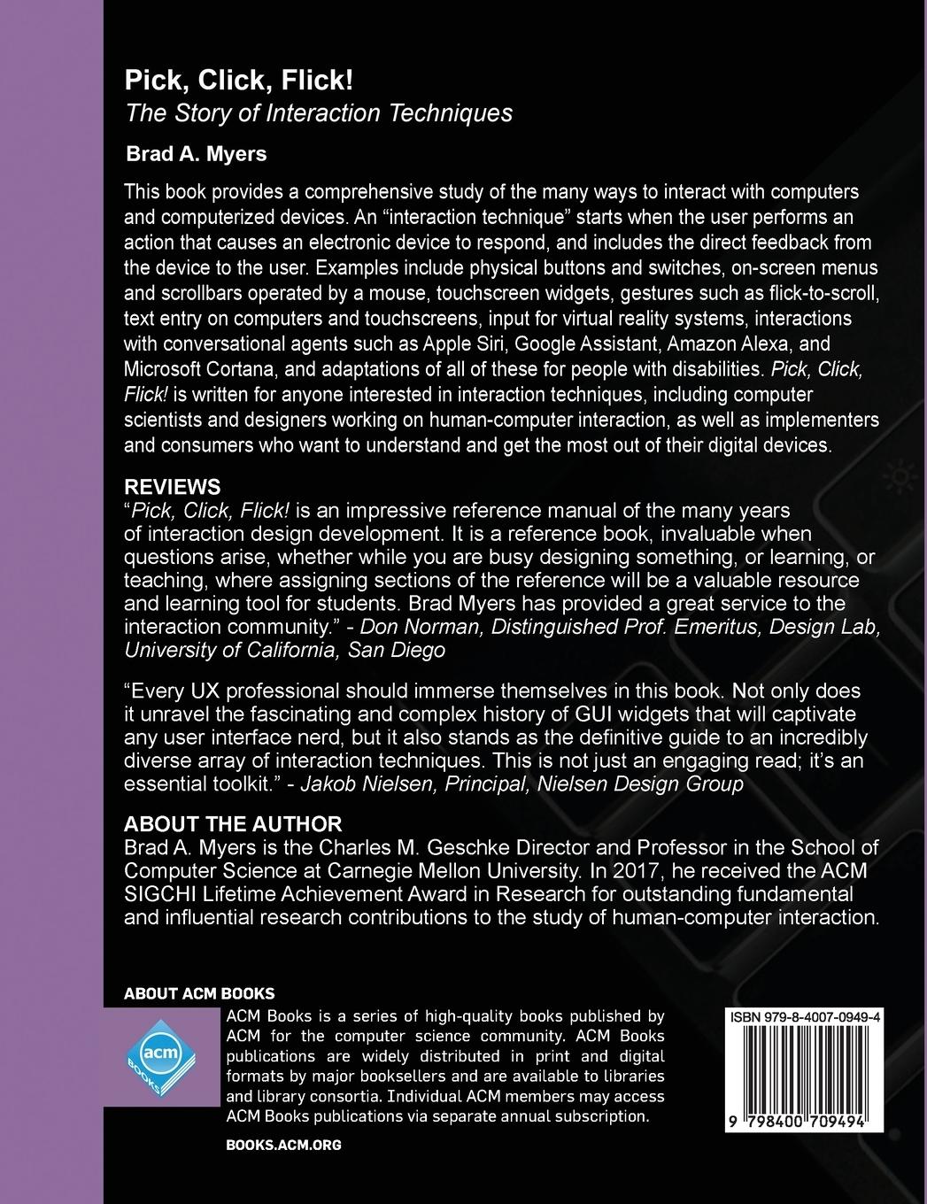 Rückseitencover Pick, Click, Flick!