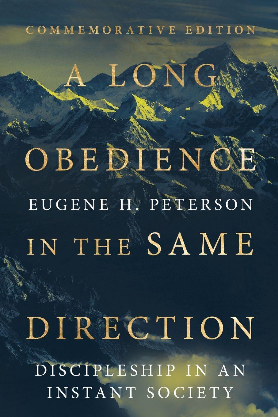 Vorderes Coverbild A Long Obedience in the Same Direction