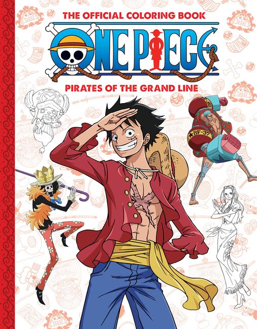 Vorderes Coverbild One Piece: Official Crew Coloring Collection: Pirates of the Grand Line