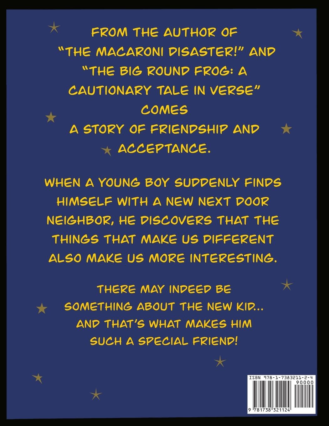 Rückseitencover "Something About the New Kid!"