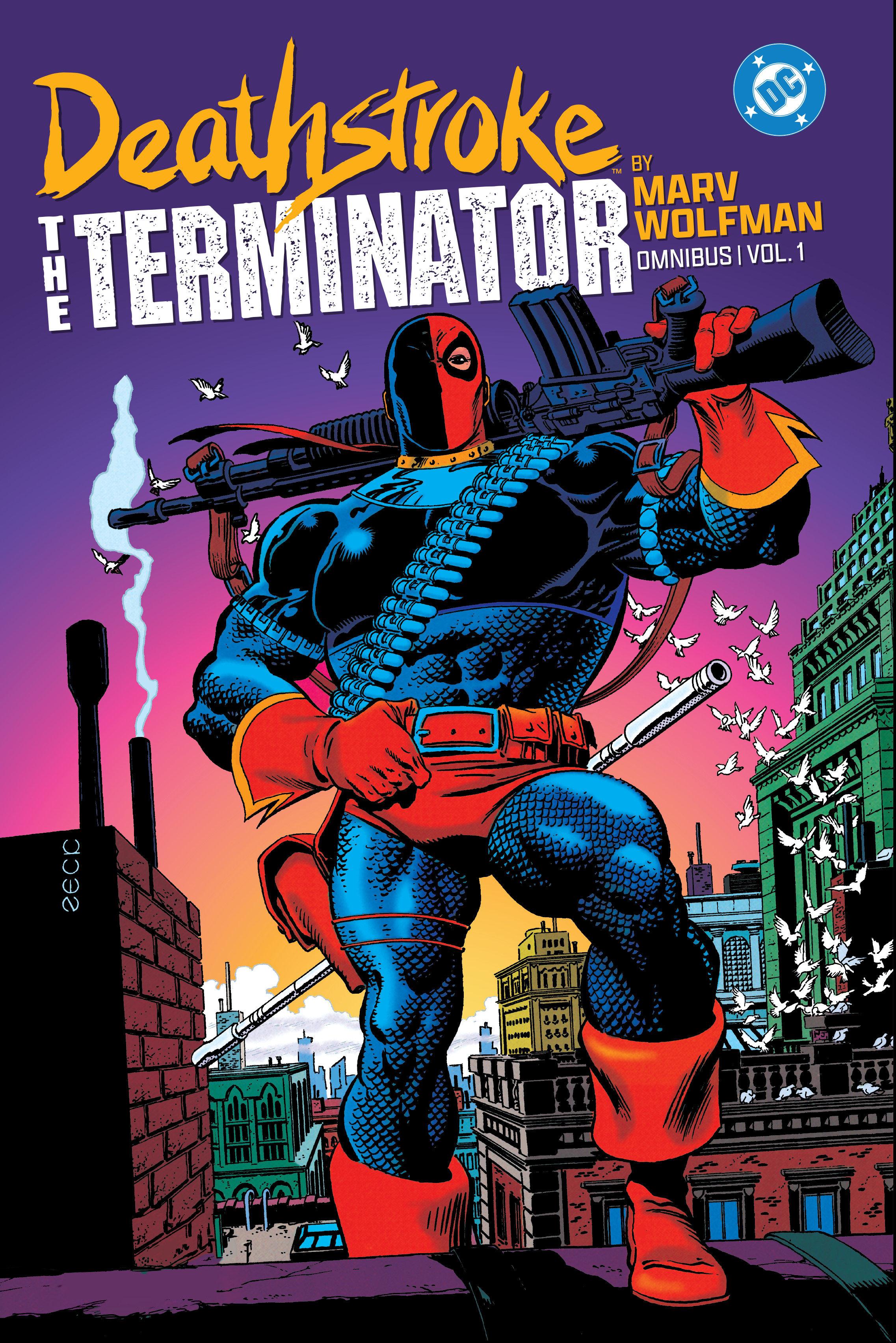 Vorderes Coverbild Deathstroke: The Terminator by Marv Wolfman Omnibus Vol. 1