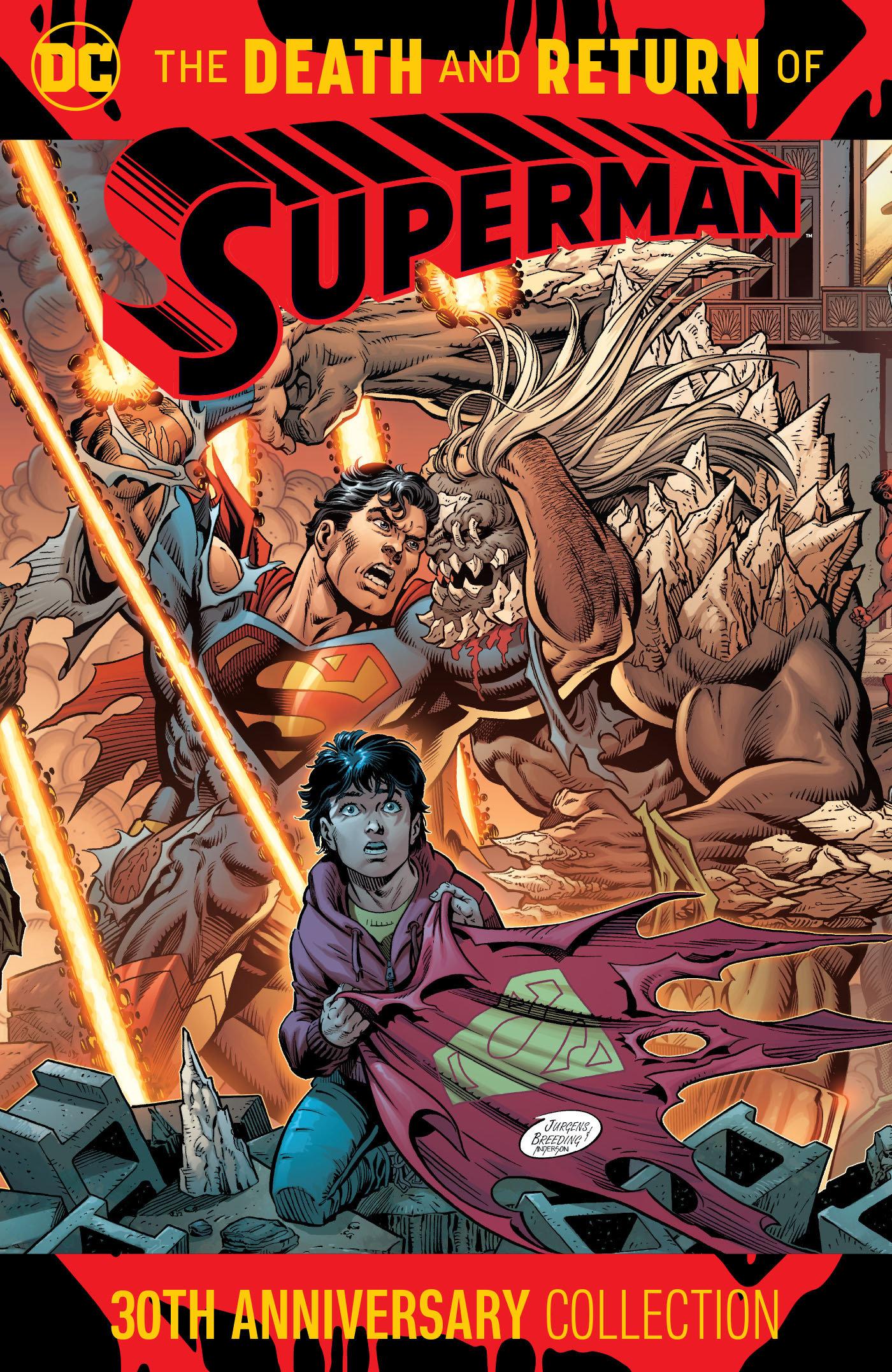 Vorderes Coverbild The Death and Return of Superman 30th Anniversary Collection