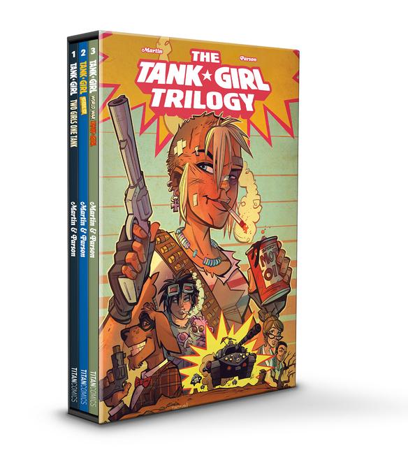 Vorderes Coverbild Tank Girl Trilogy Slipcase Set