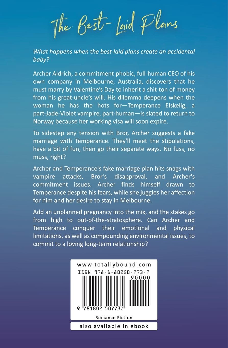 Rückseitencover The Best Laid Plans