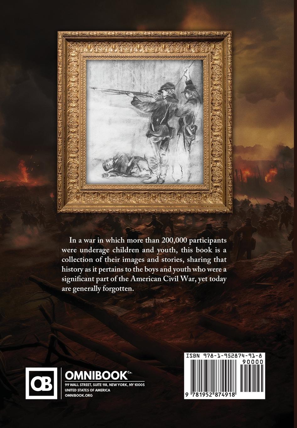 Rückseitencover The Real Boys of the Civil War (Black & White Edition)