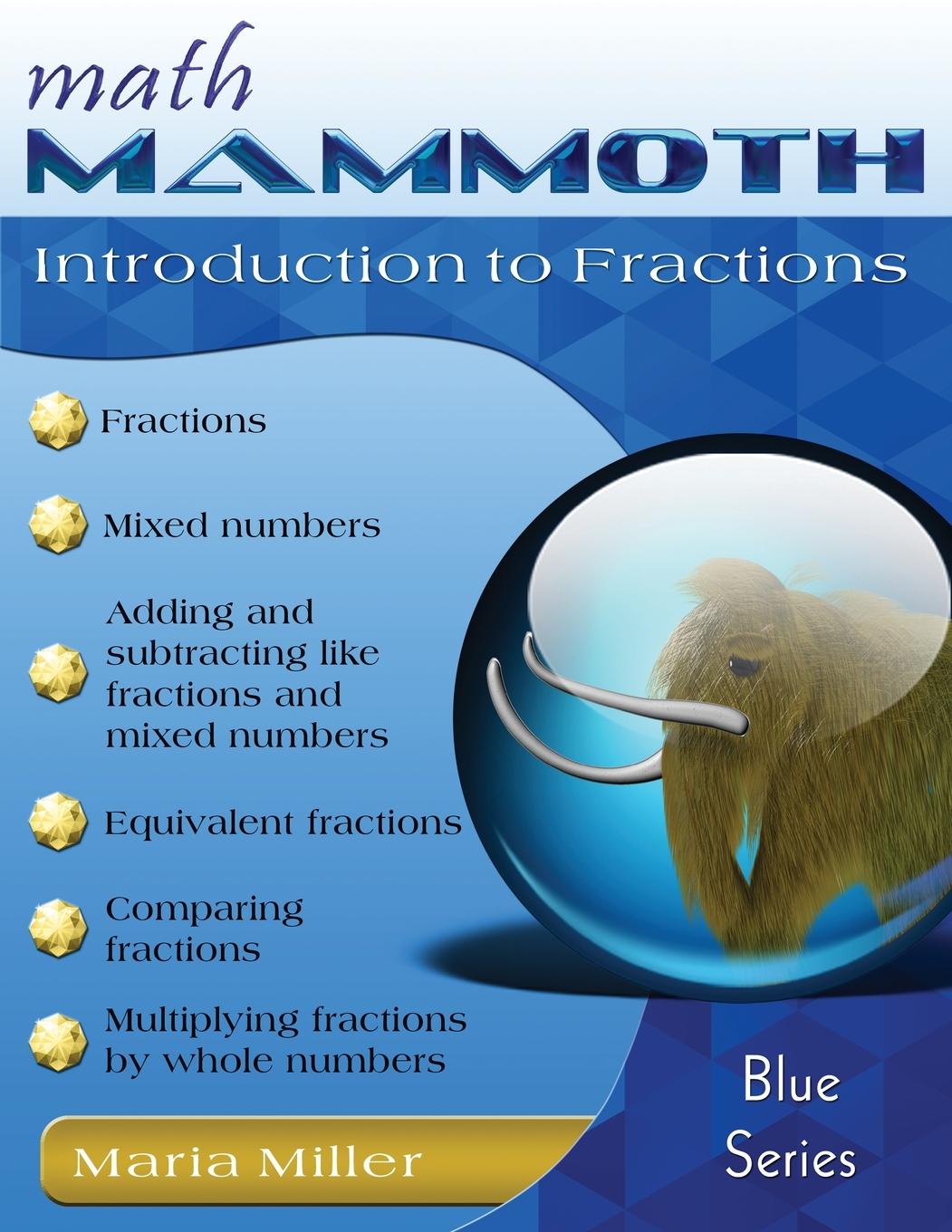 Vorderes Coverbild Math Mammoth Introduction to Fractions