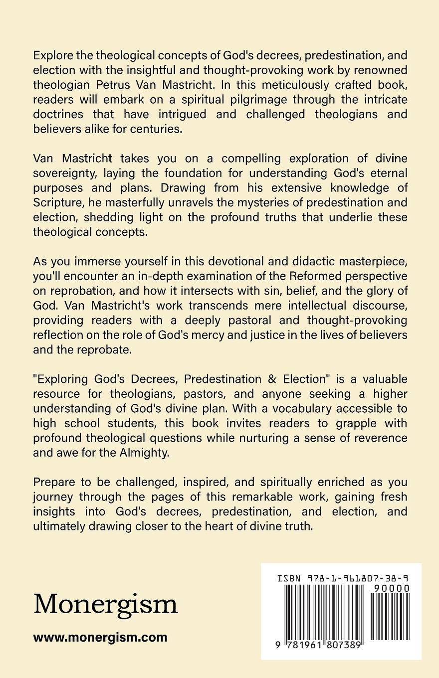 Rückseitencover Exploring God's Decrees, Predestination & Election