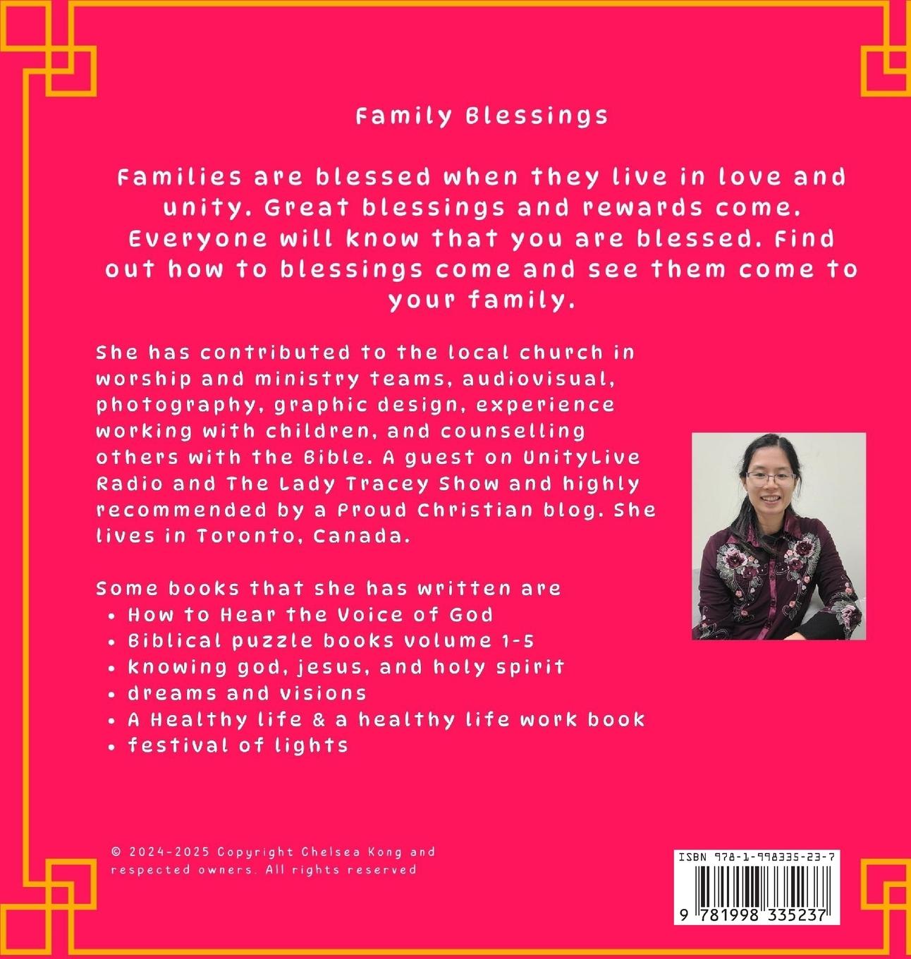 Rückseitencover Family Blessings