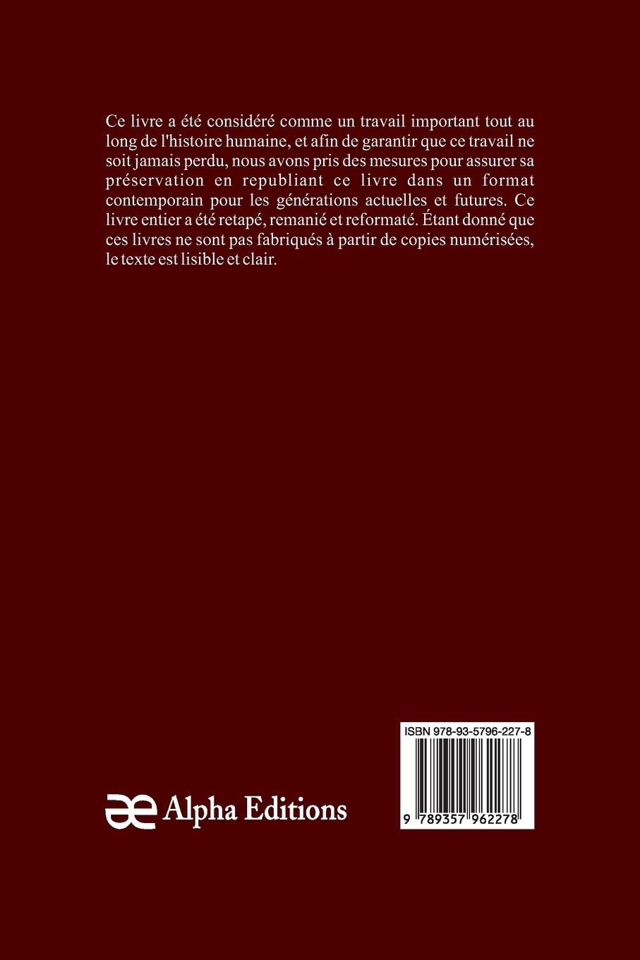 Rückseitencover Cours familier de Littérature - Volume 16