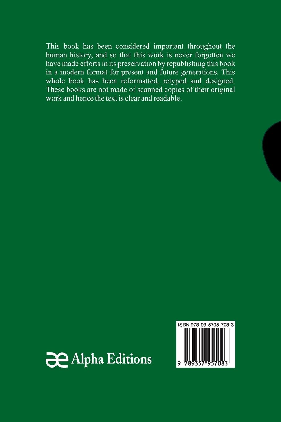 Rückseitencover Sketch of the Mythology of the North American Indians