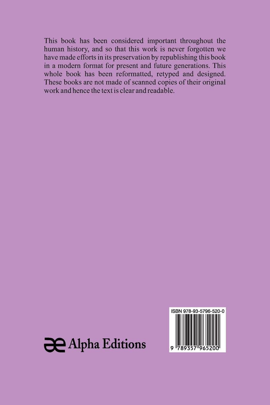 Rückseitencover Society as I Have Found It