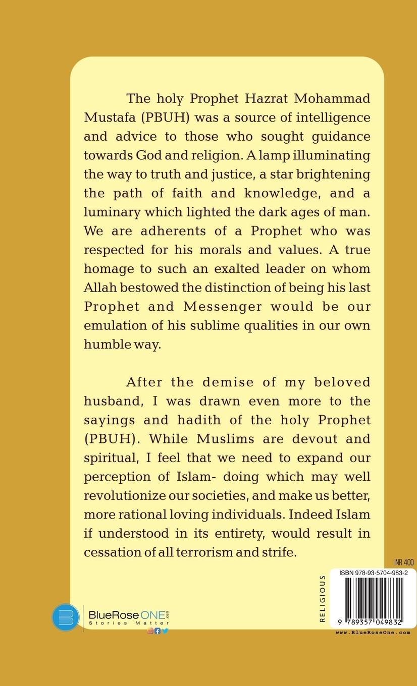 Rückseitencover "Sayings of Prophet Mohammad"