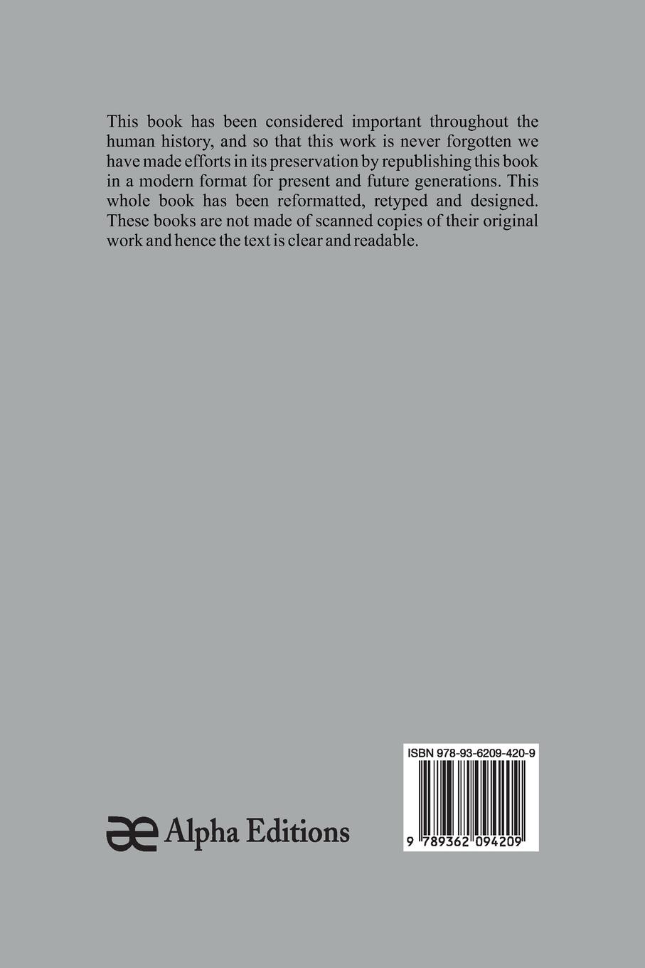 Rückseitencover Toby Tyler; Or, Ten Weeks with a Circus