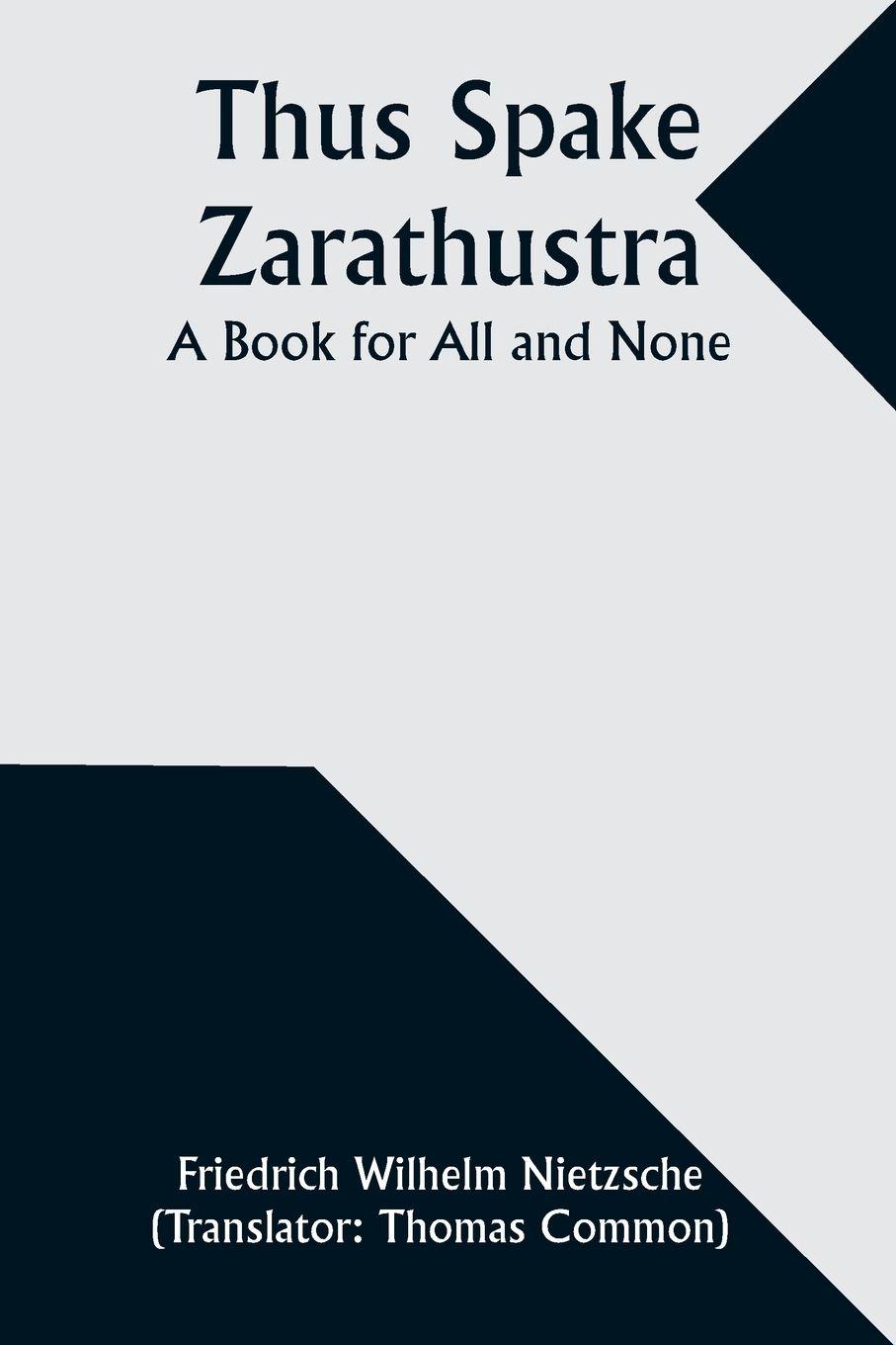 Vorderes Coverbild Thus Spake Zarathustra