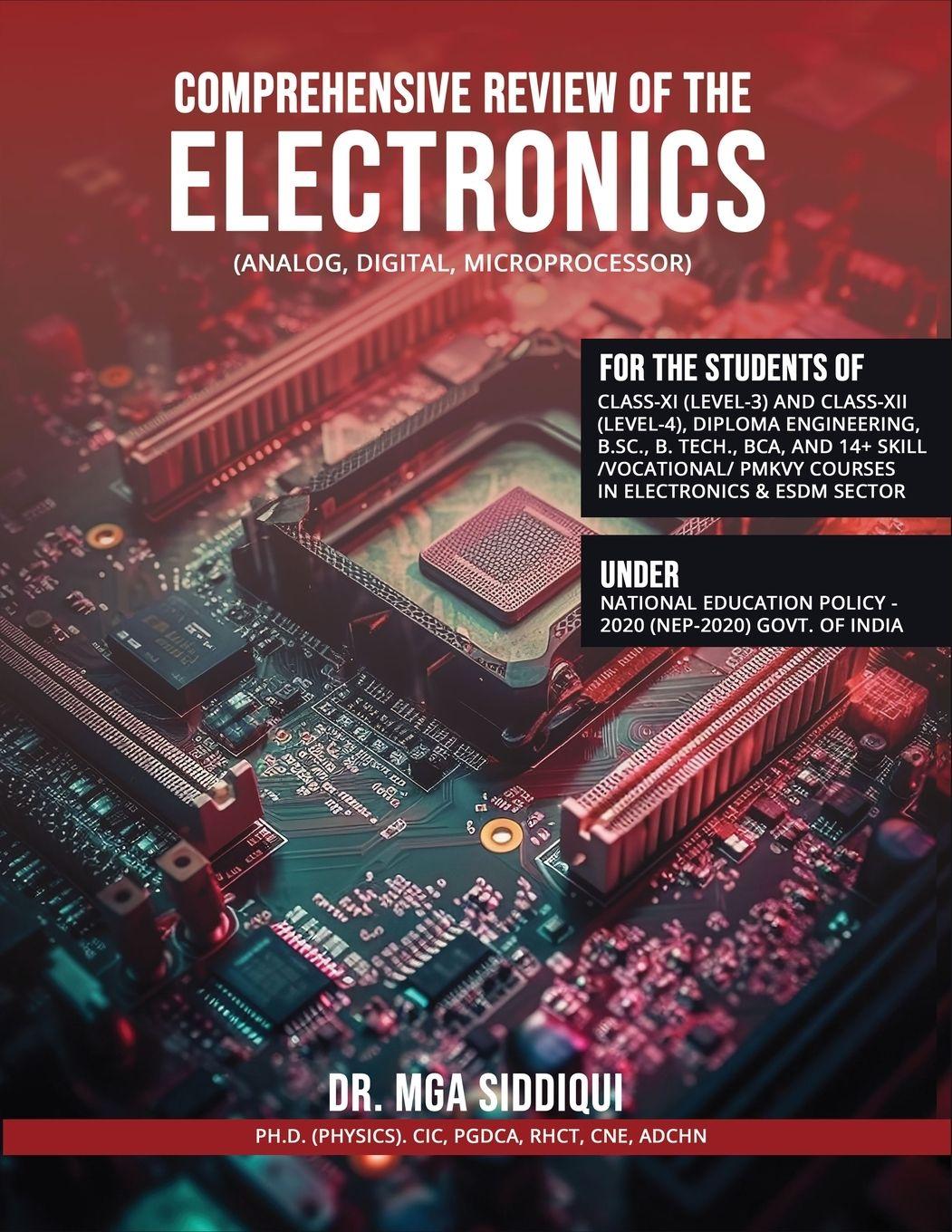 Vorderes Coverbild Comprehensive Review of the ELECTRONICS (Analog, Digital, Microprocessor)