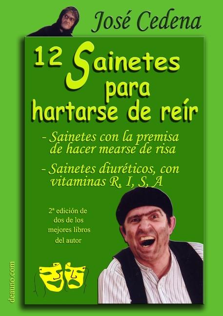 Vorderes Coverbild 12 sainetes para hartarse de reír