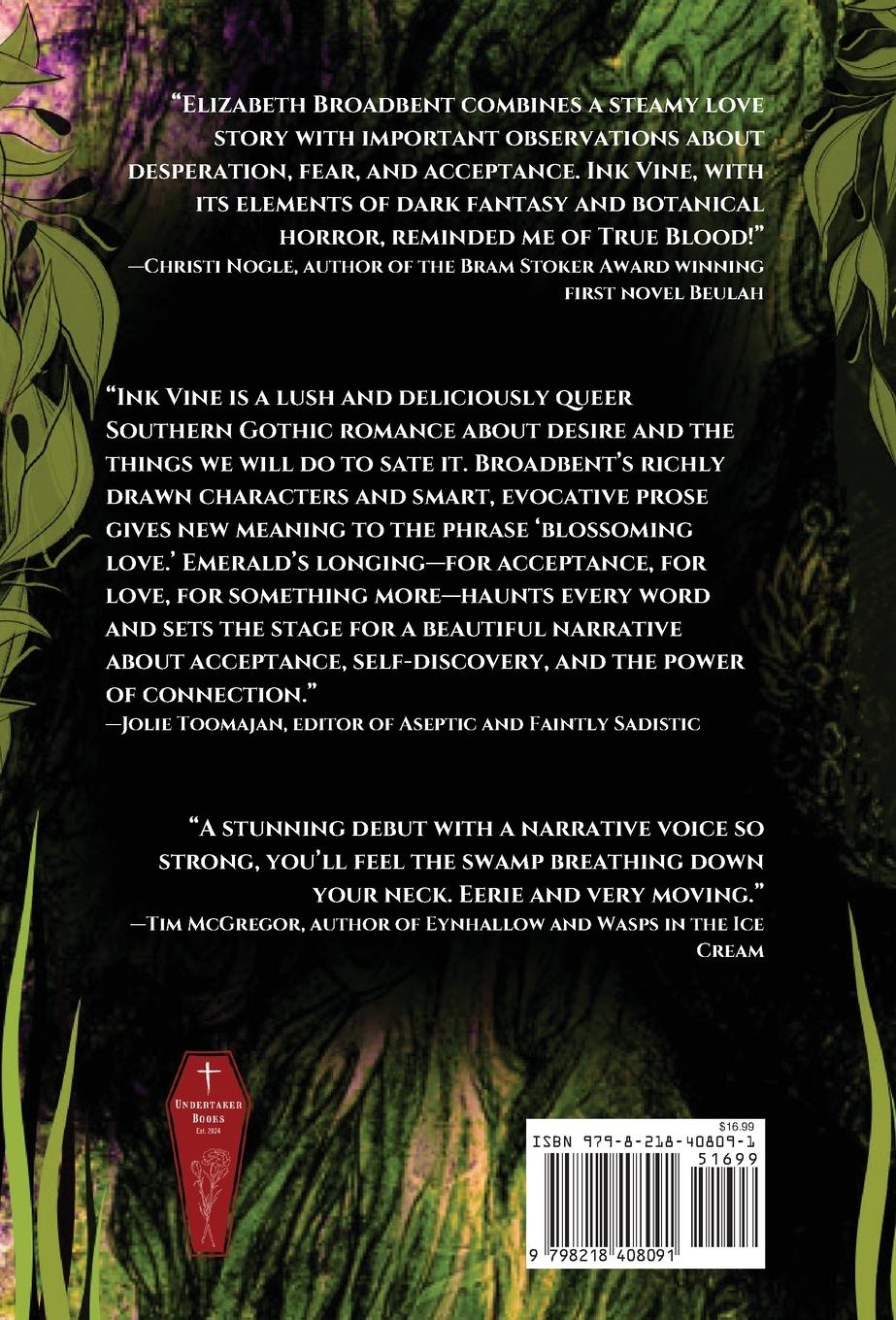 Rückseitencover Ink Vine