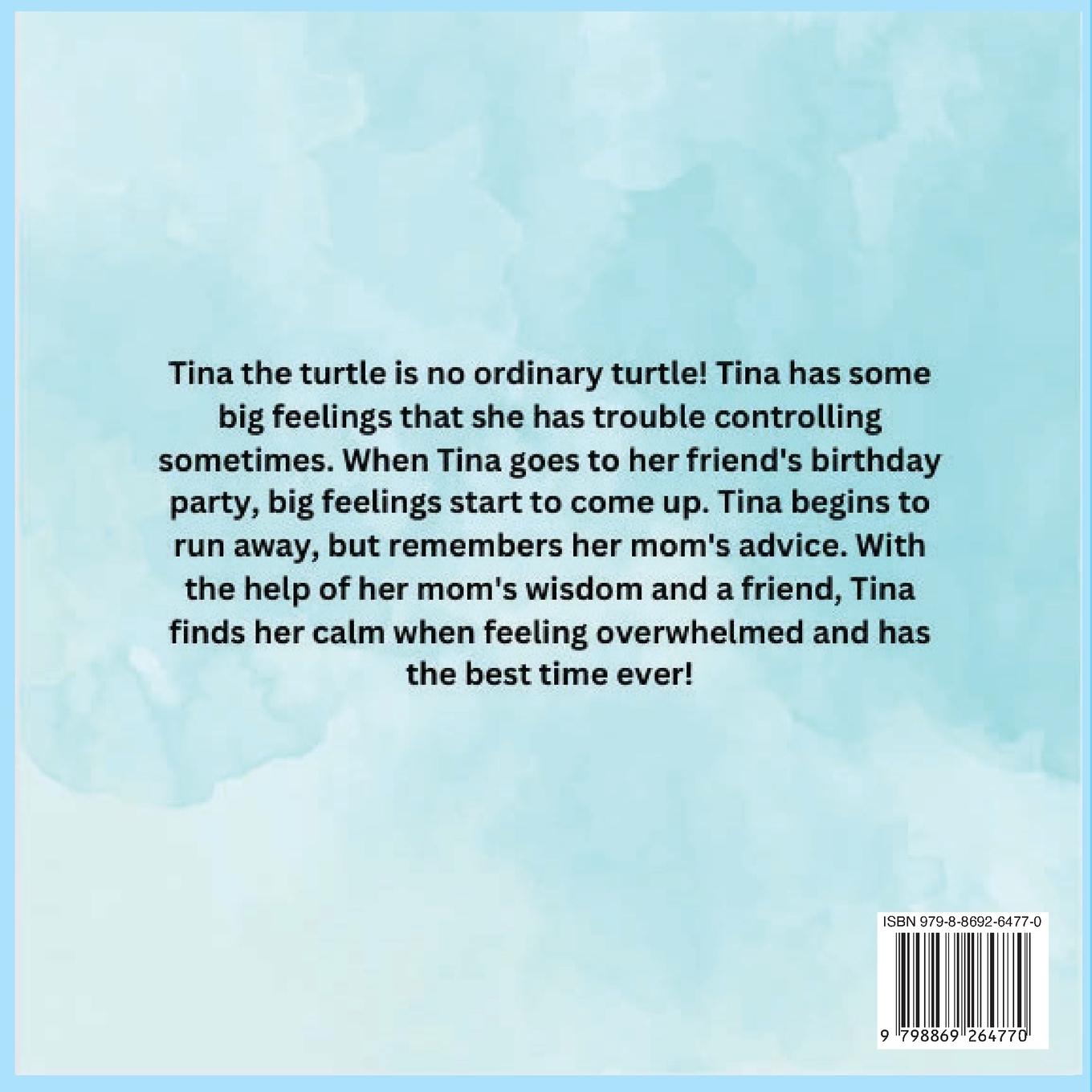 Rückseitencover Tina the Turtle Finds Her Calm