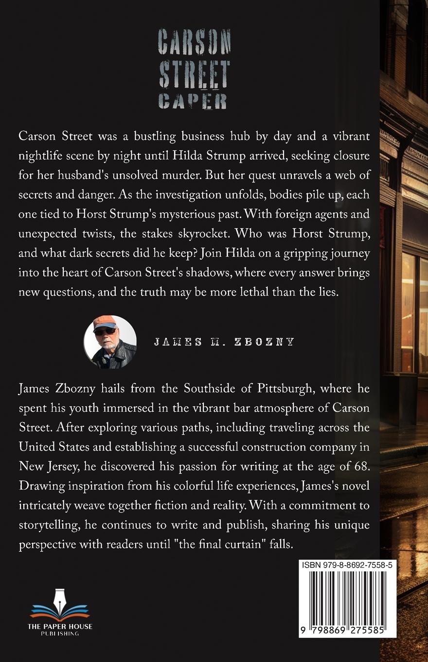 Rückseitencover Carson Street Caper
