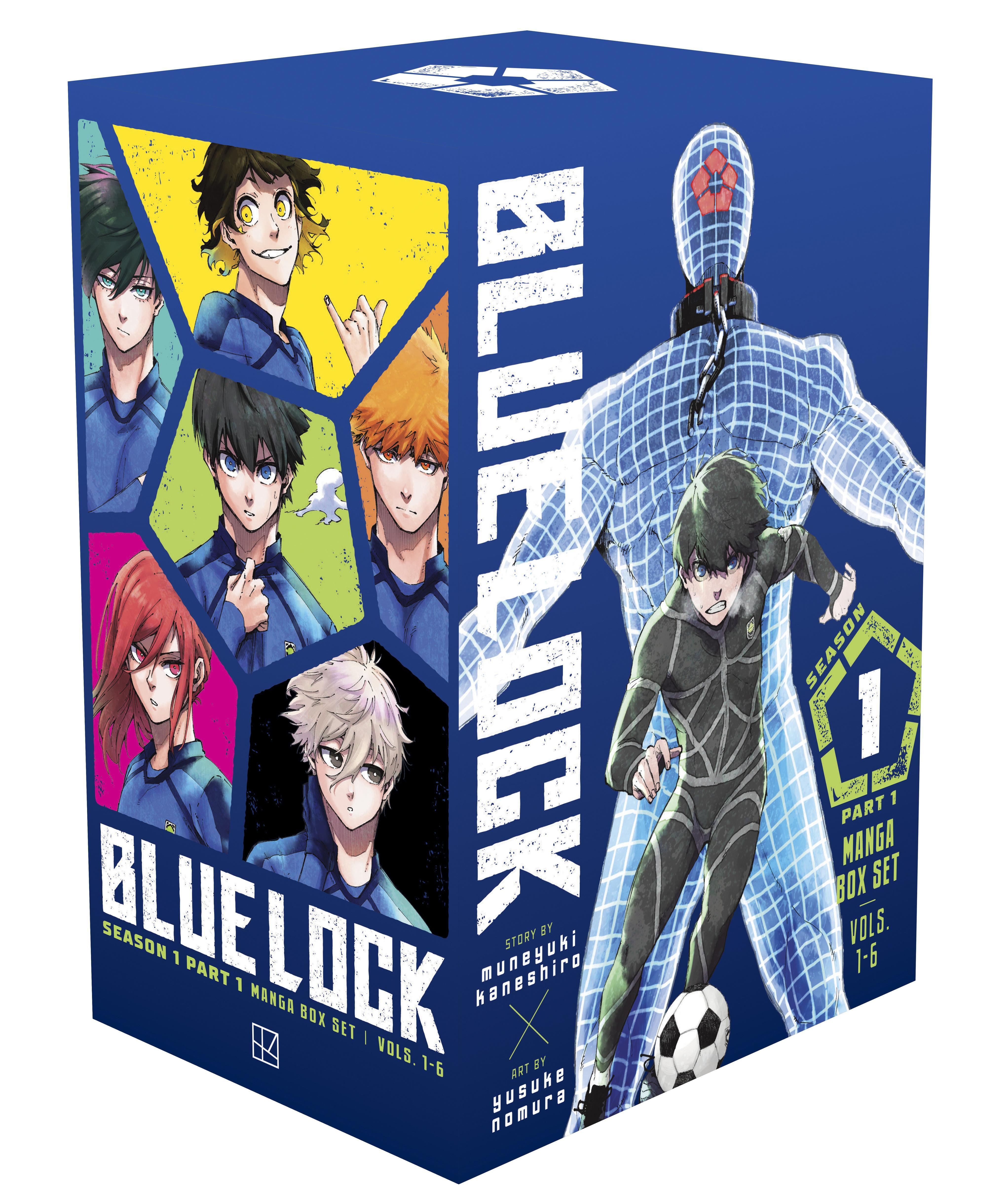 Vorderes Coverbild Blue Lock Season 1 Part 1 Manga Box Set
