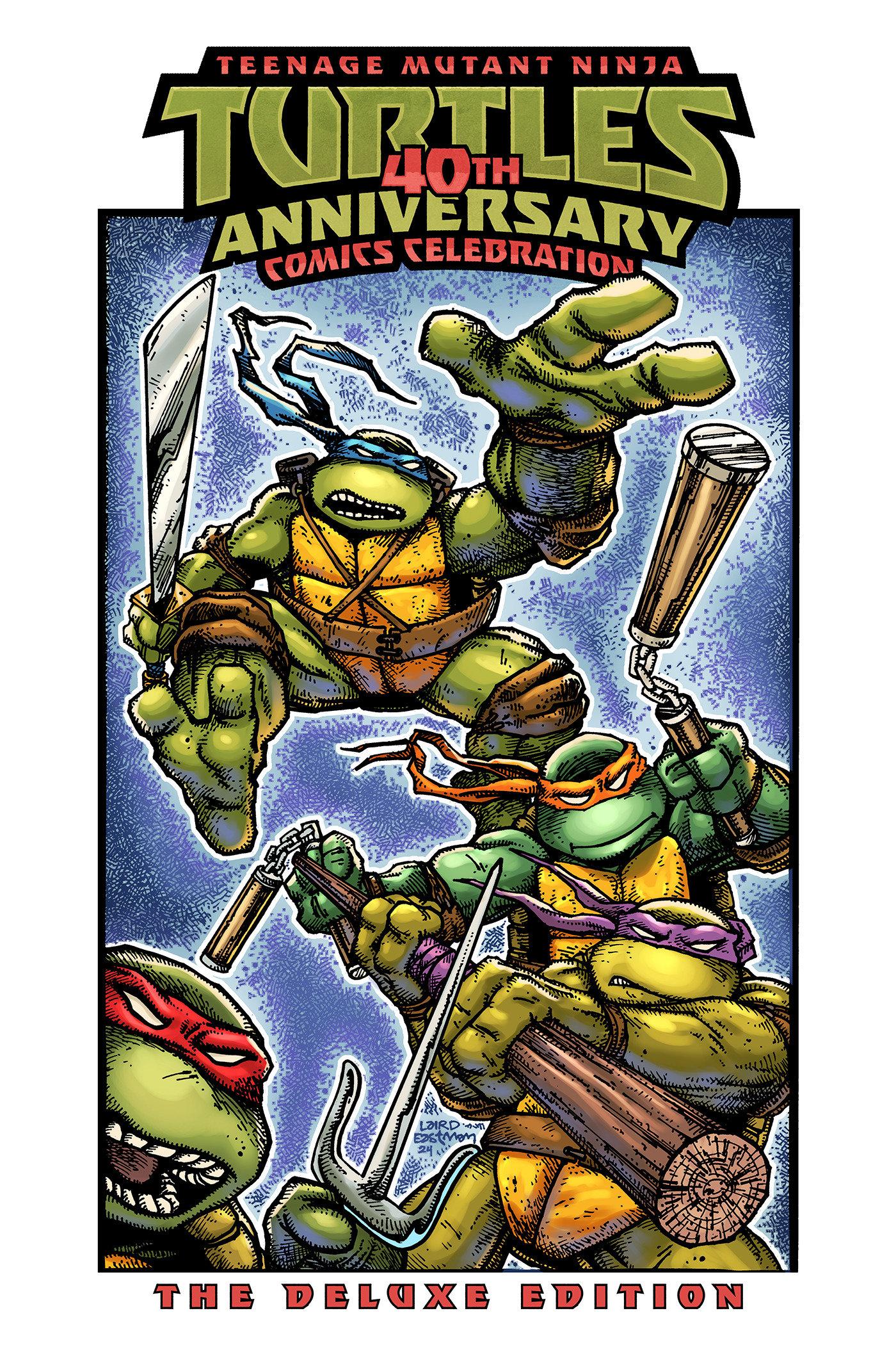 Vorderes Coverbild Teenage Mutant Ninja Turtles: 40th Anniversary Comics Celebration